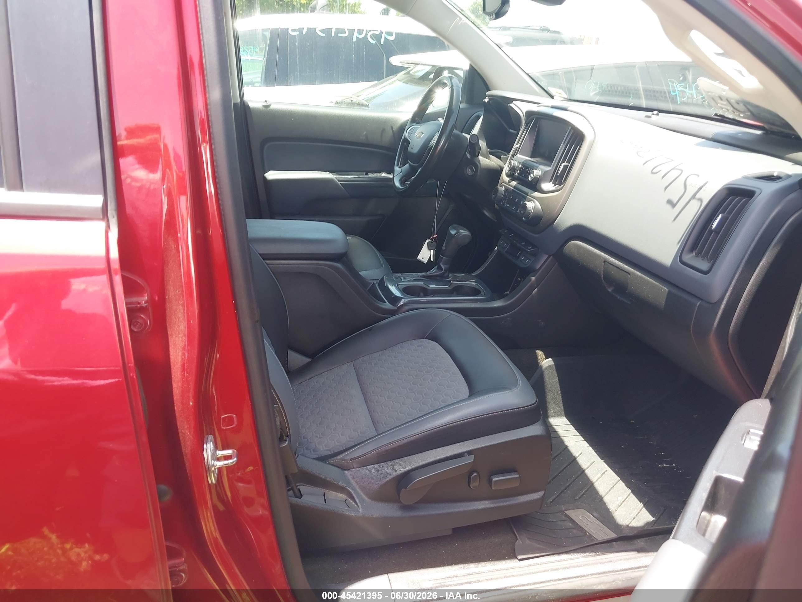 2015 Chevrolet Colorado Z71 Темно-бордовый vin: 1GCGTCE32F1215859