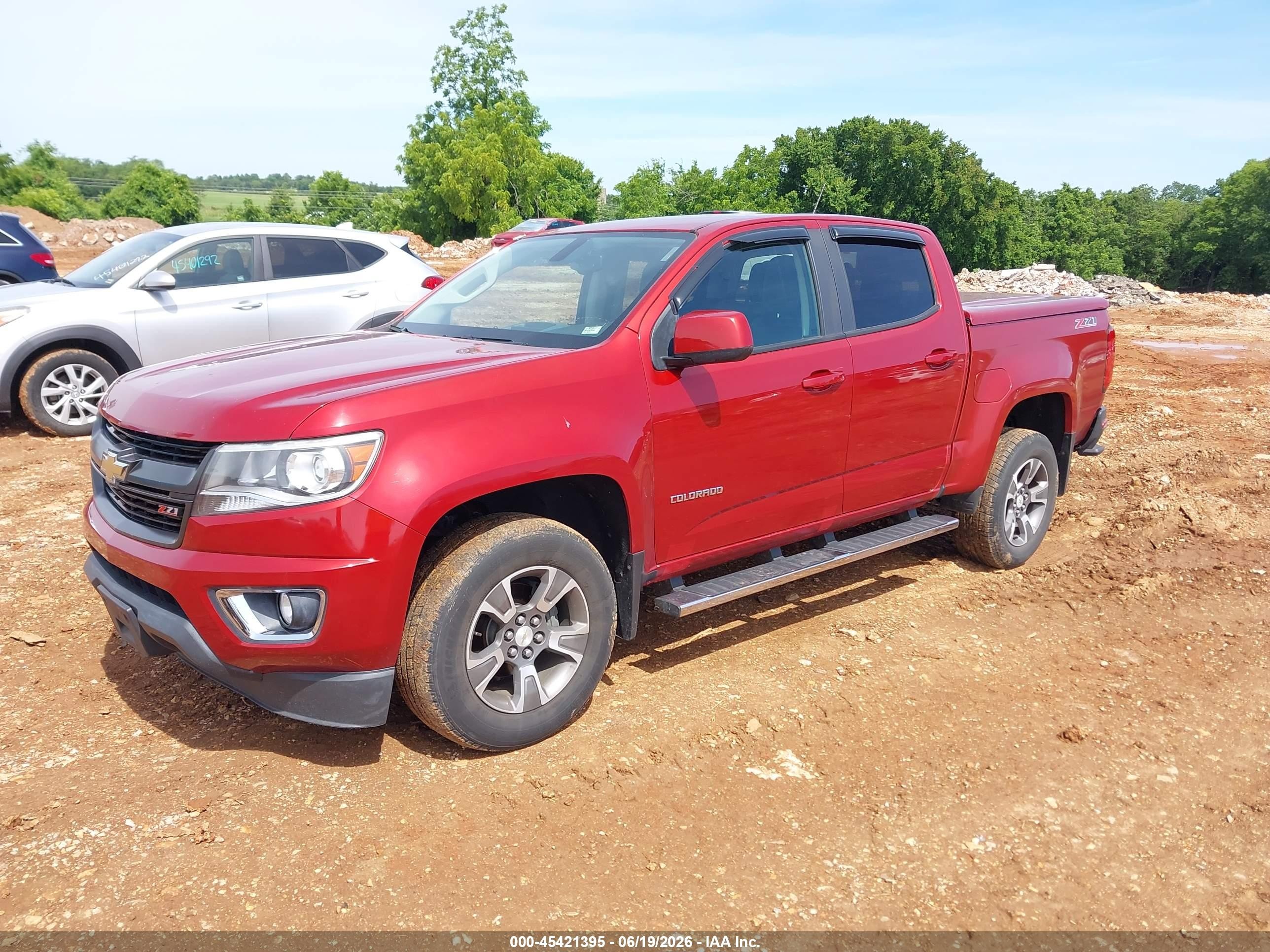 2015 Chevrolet Colorado Z71 Темно-бордовый vin: 1GCGTCE32F1215859