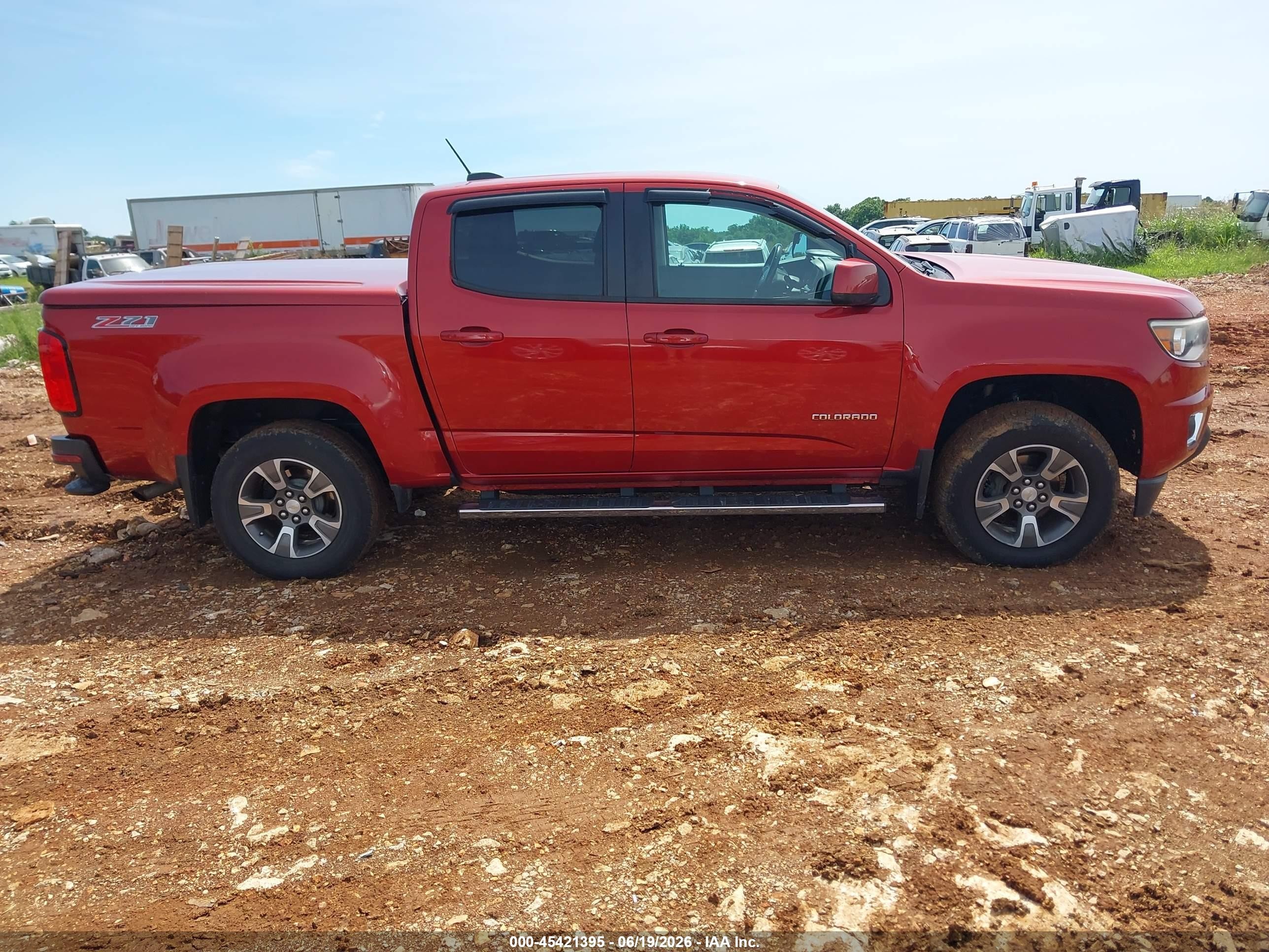 2015 Chevrolet Colorado Z71 Темно-бордовый vin: 1GCGTCE32F1215859