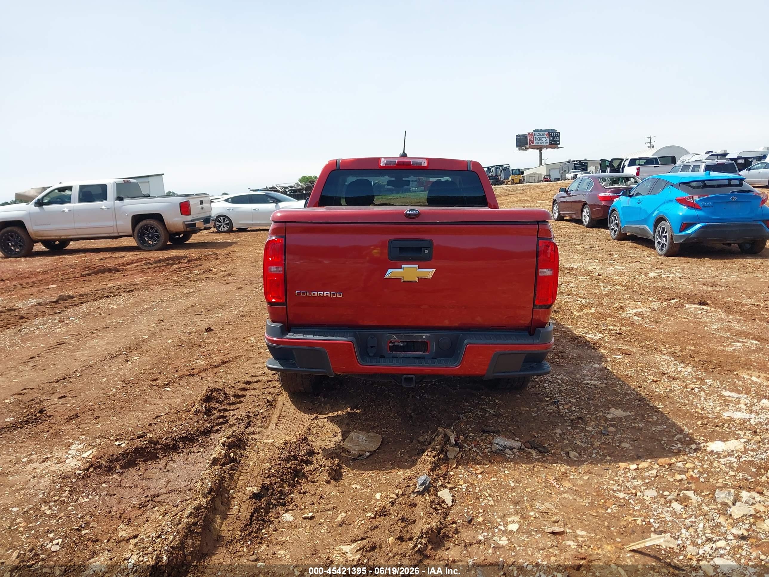 2015 Chevrolet Colorado Z71 Темно-бордовый vin: 1GCGTCE32F1215859