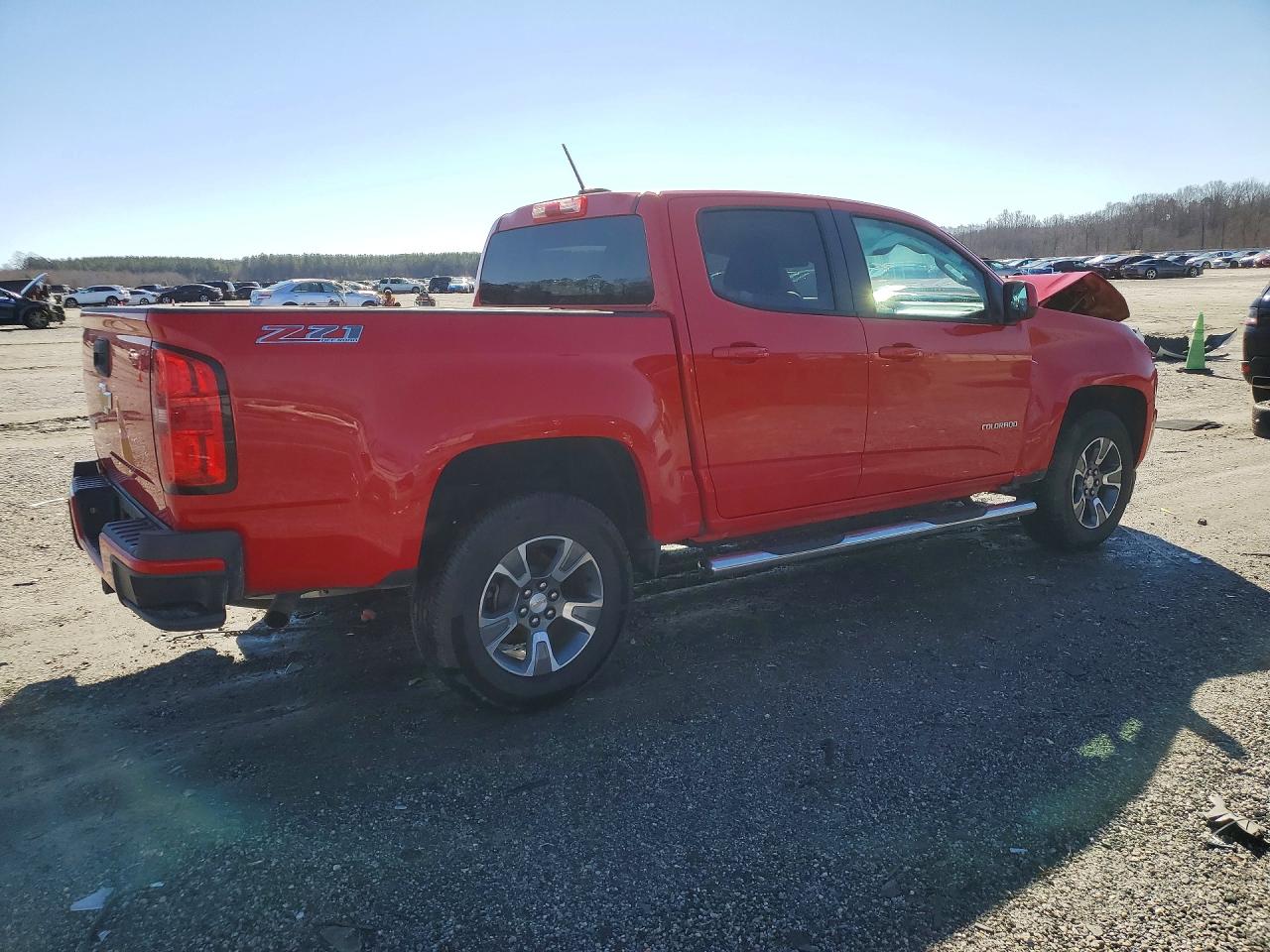 2015 Chevrolet Colorado Z71 Красный vin: 1GCGTCE34F1163327