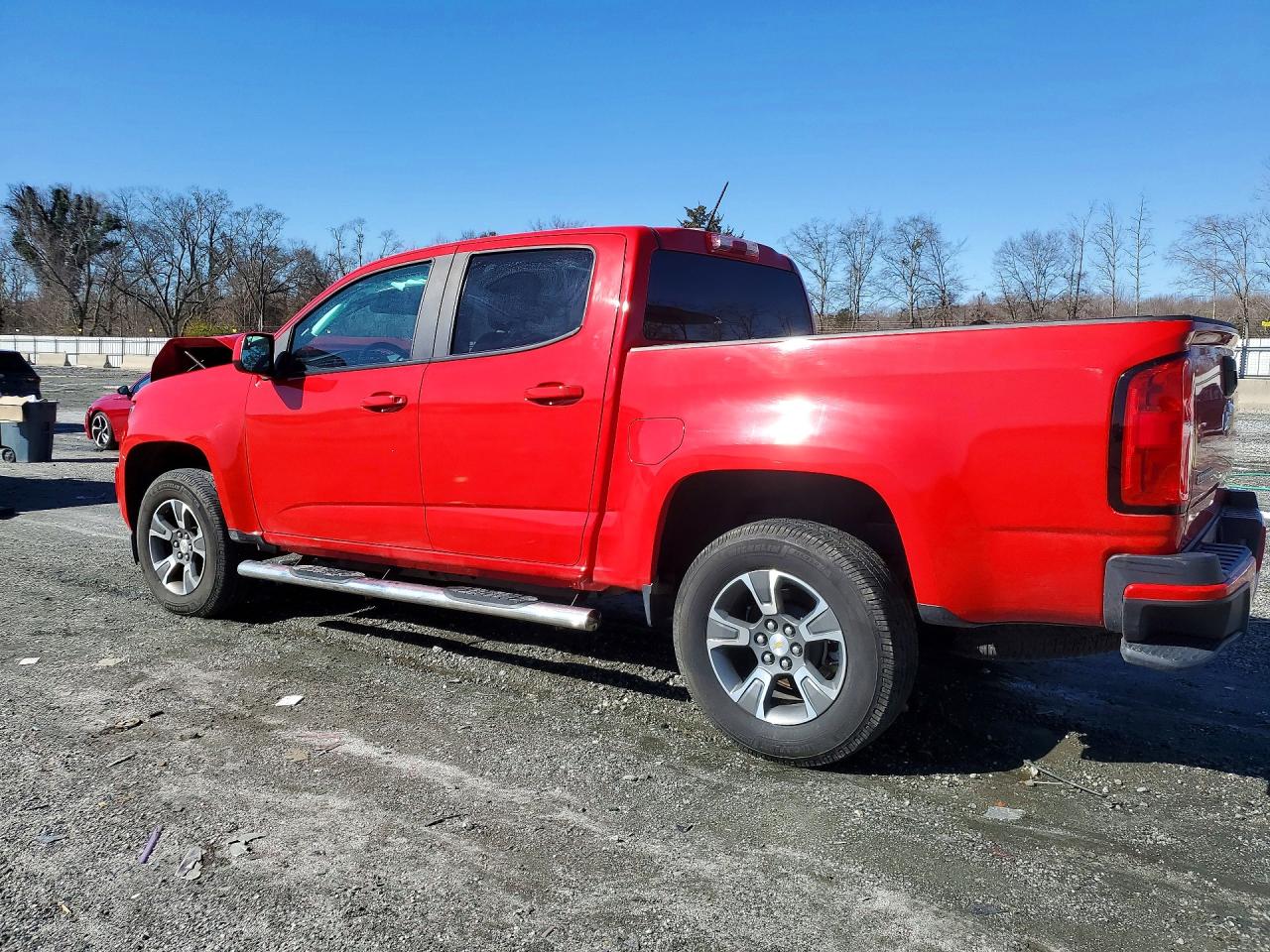 2015 Chevrolet Colorado Z71 Красный vin: 1GCGTCE34F1163327