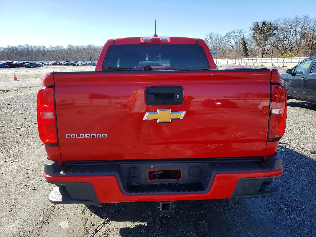 2015 Chevrolet Colorado Z71 Красный vin: 1GCGTCE34F1163327