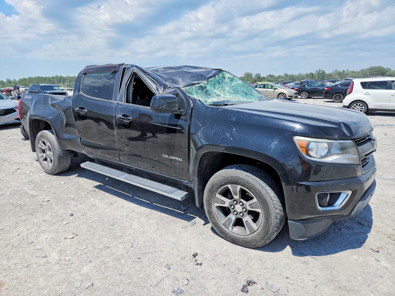 2015 Chevrolet Colorado Z71 Black vin: 1GCGTCE35F1118185