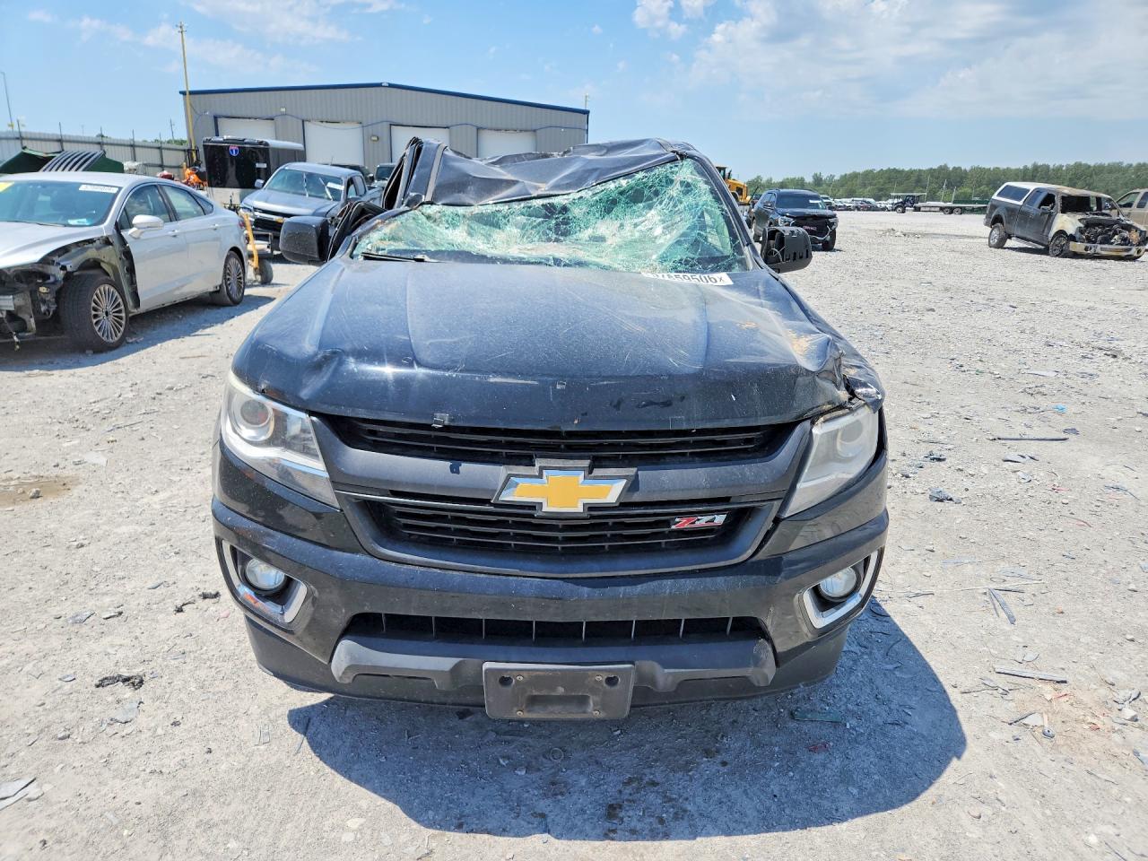 2015 Chevrolet Colorado Z71 Black vin: 1GCGTCE35F1118185
