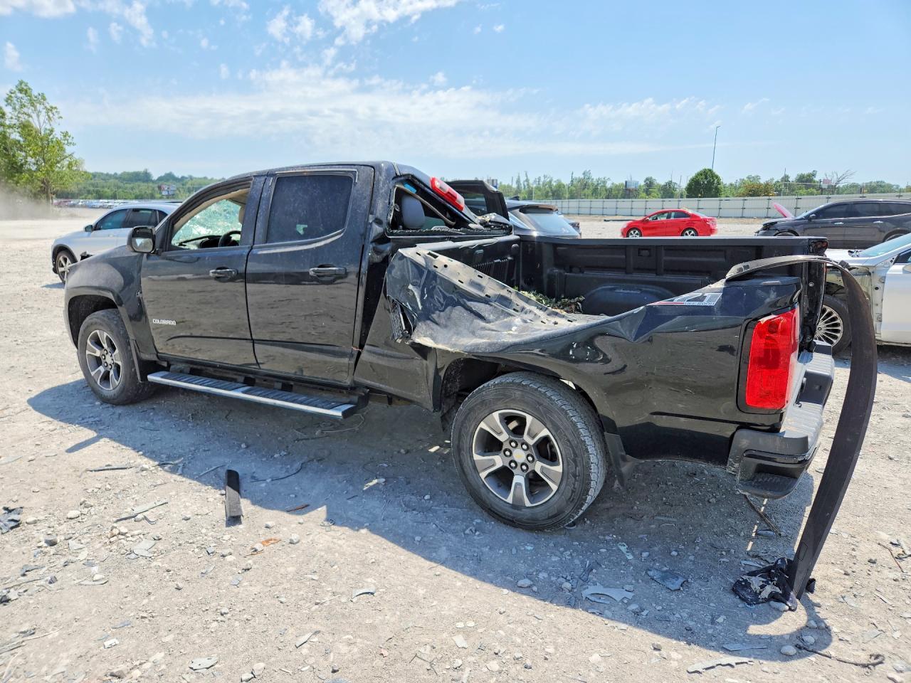 2015 Chevrolet Colorado Z71 Black vin: 1GCGTCE35F1118185