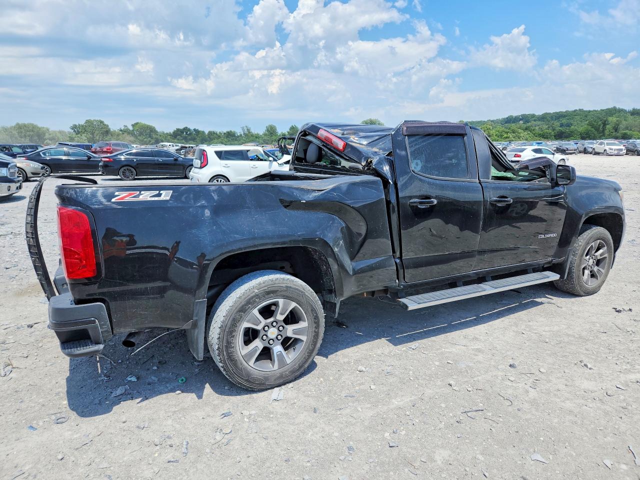 2015 Chevrolet Colorado Z71 Black vin: 1GCGTCE35F1118185