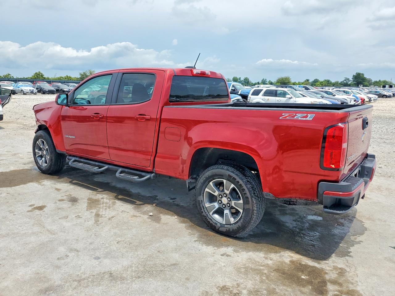 2015 Chevrolet Colorado Z71 Red vin: 1GCGTCE35F1119840