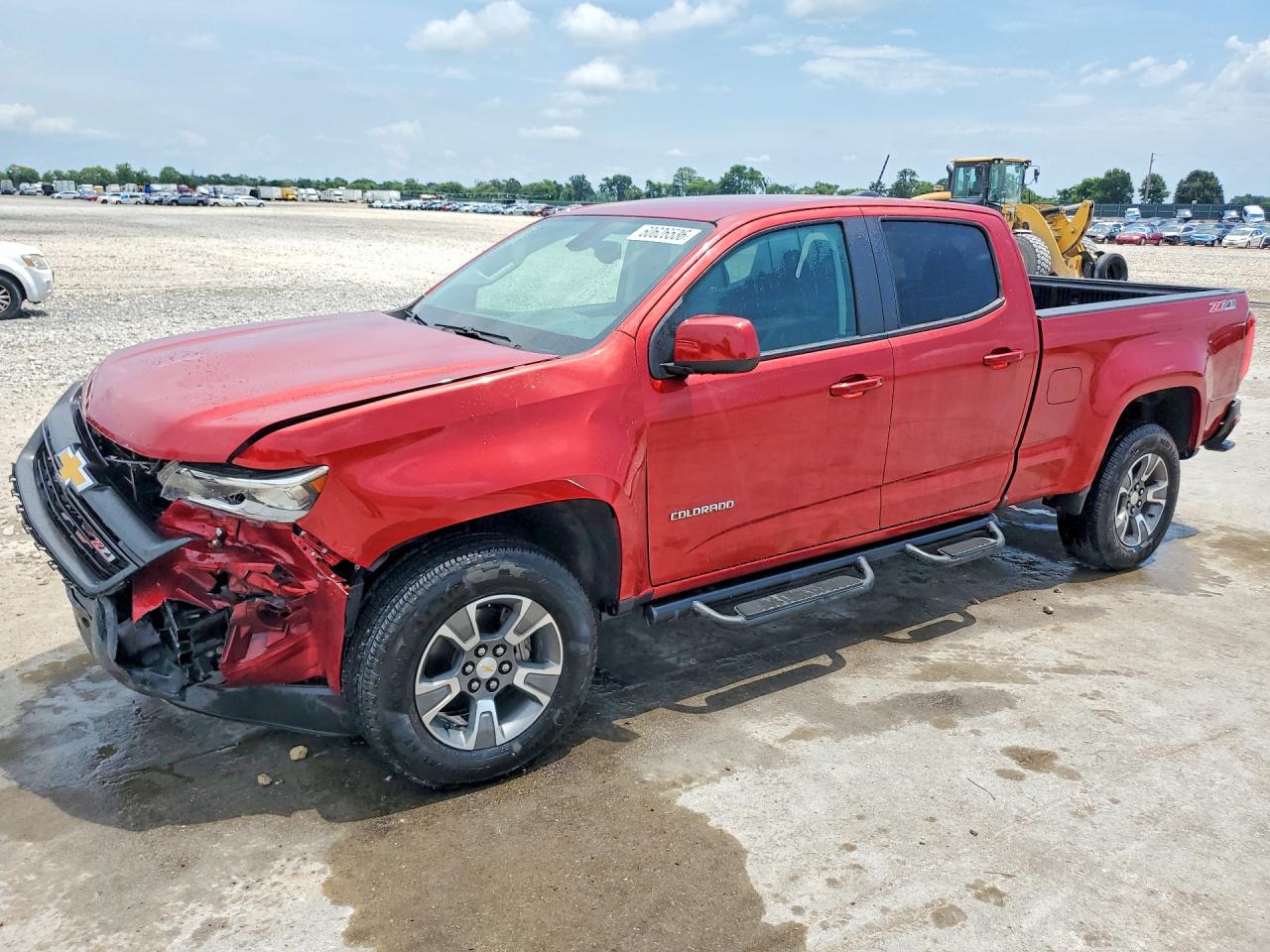 2015 Chevrolet Colorado Z71 Red vin: 1GCGTCE35F1119840