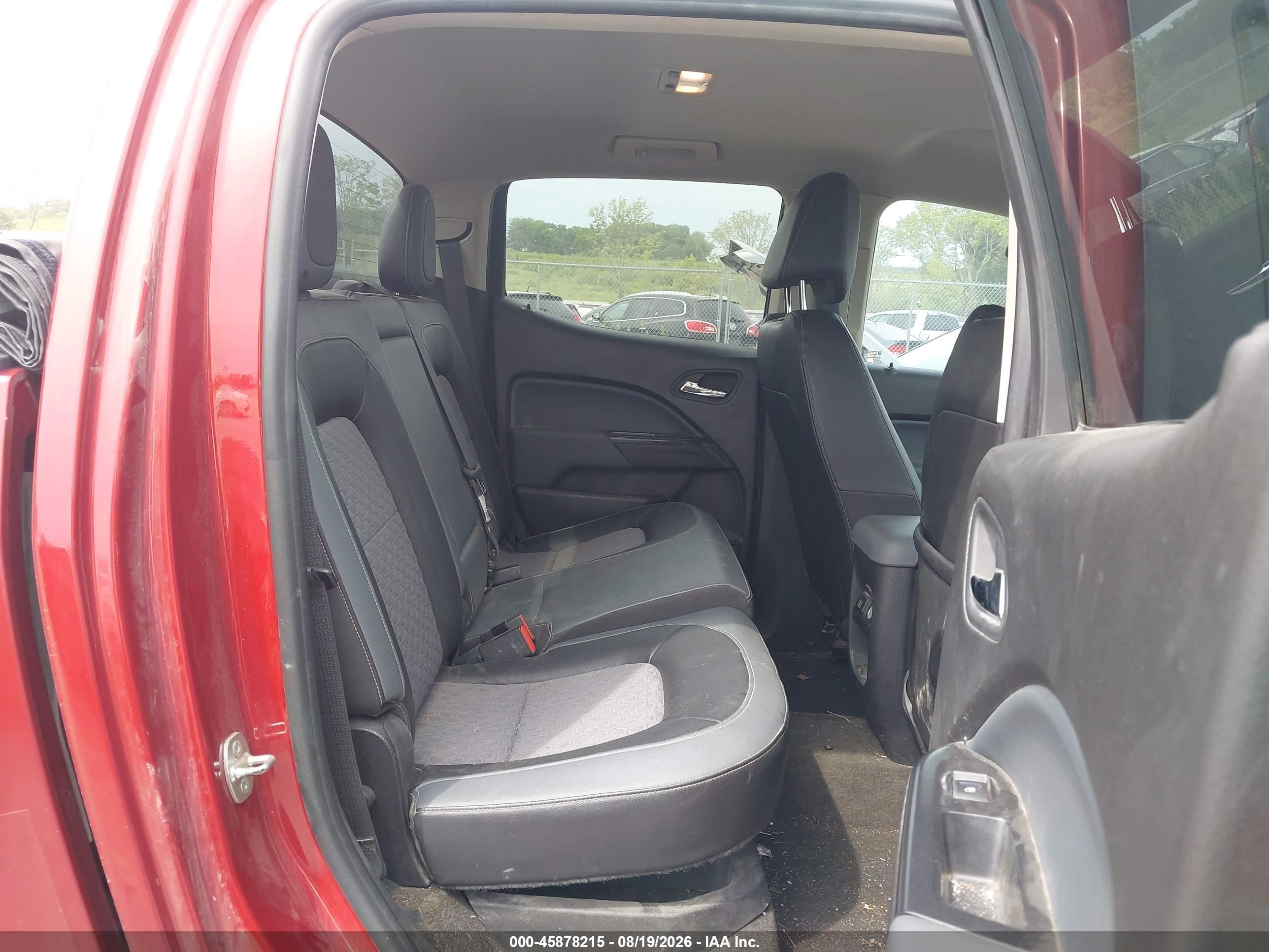 2015 Chevrolet Colorado Z71 Maroon vin: 1GCGTCE35F1126139