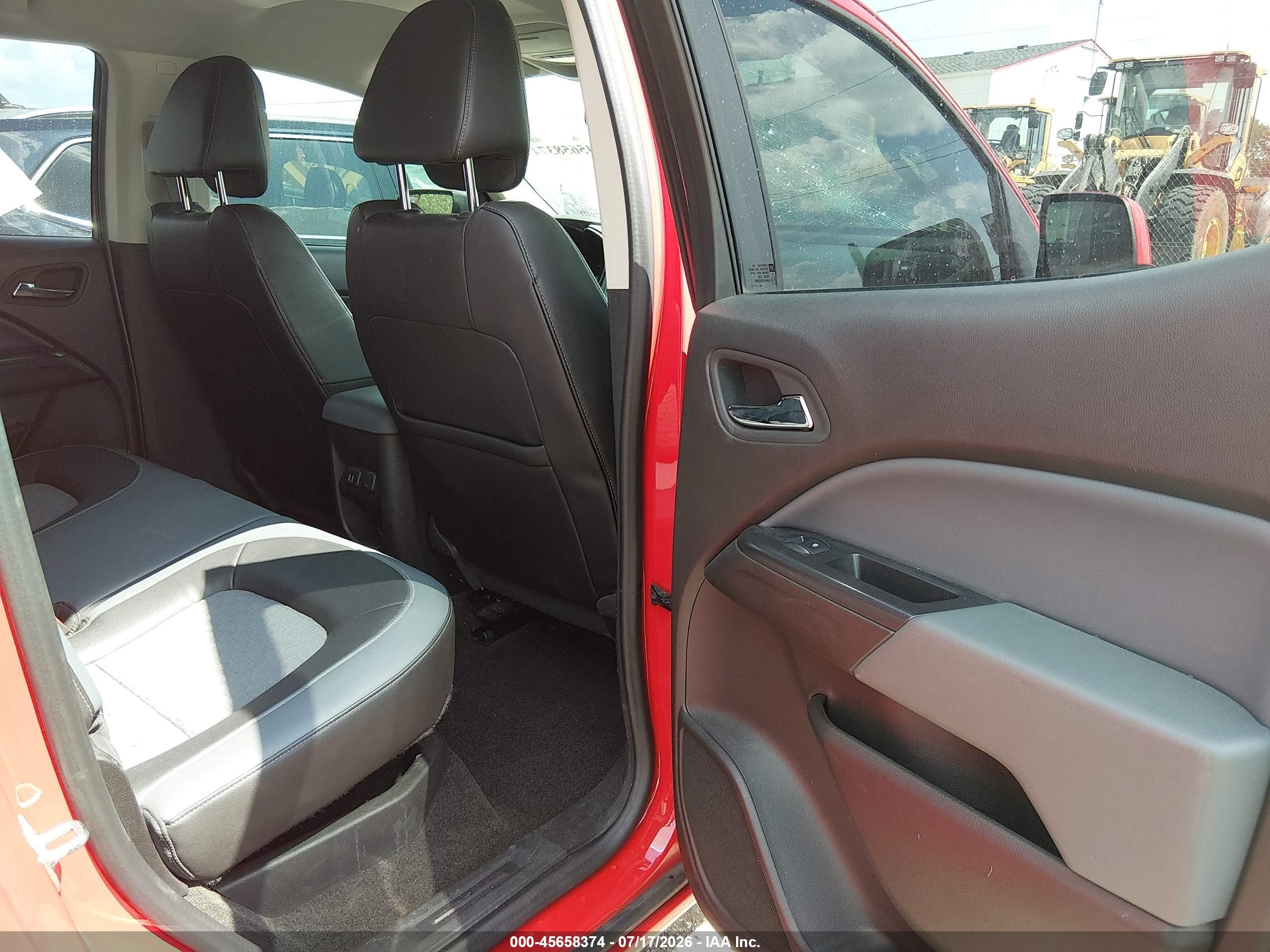 2015 Chevrolet Colorado Z71 Red vin: 1GCGTCE35F1129204
