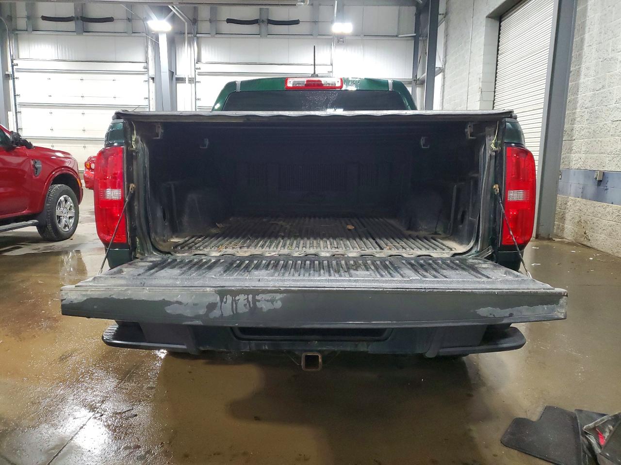 2015 Chevrolet Colorado Z71 Green vin: 1GCGTCE35F1133432