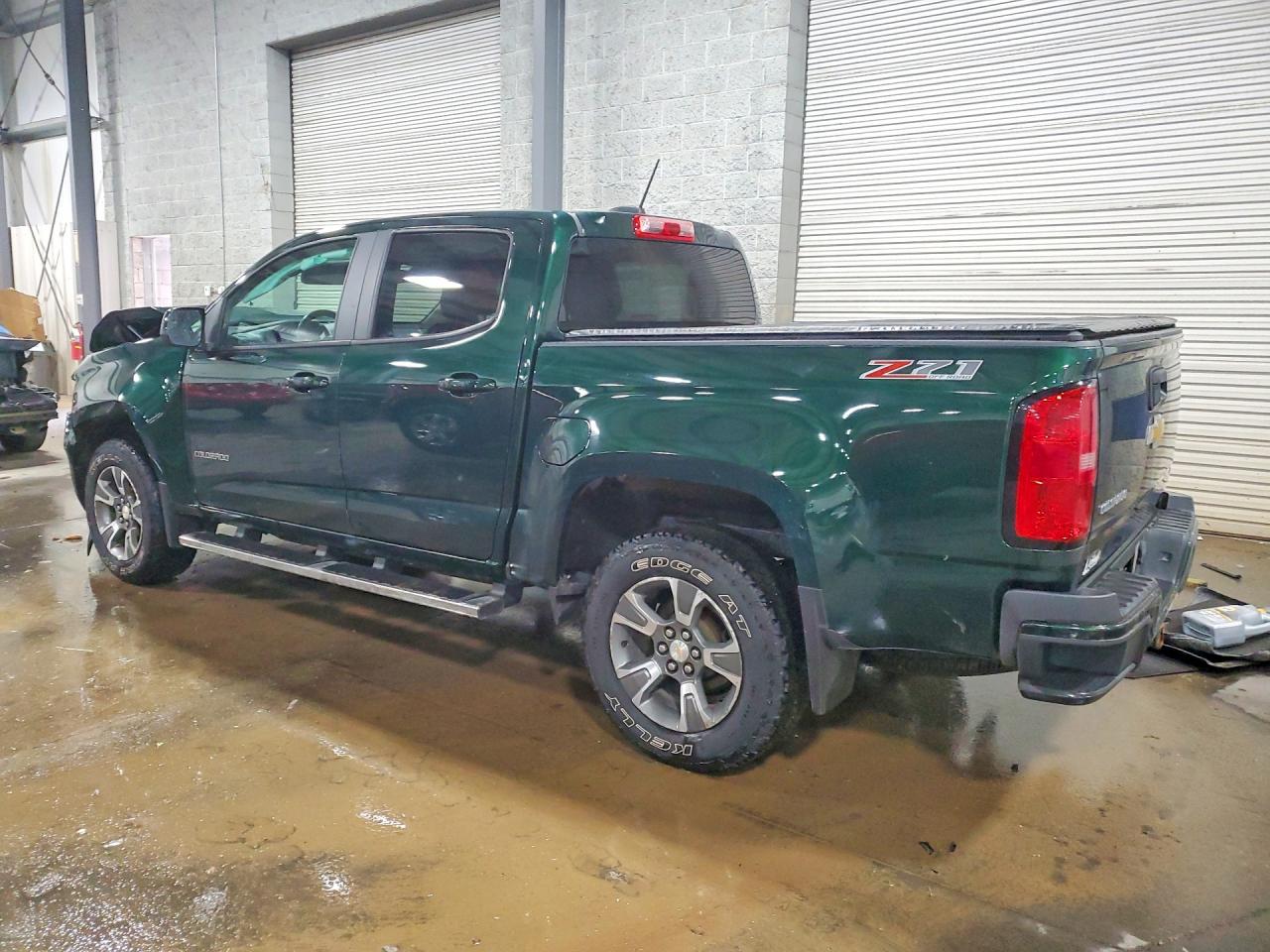 2015 Chevrolet Colorado Z71 Green vin: 1GCGTCE35F1133432