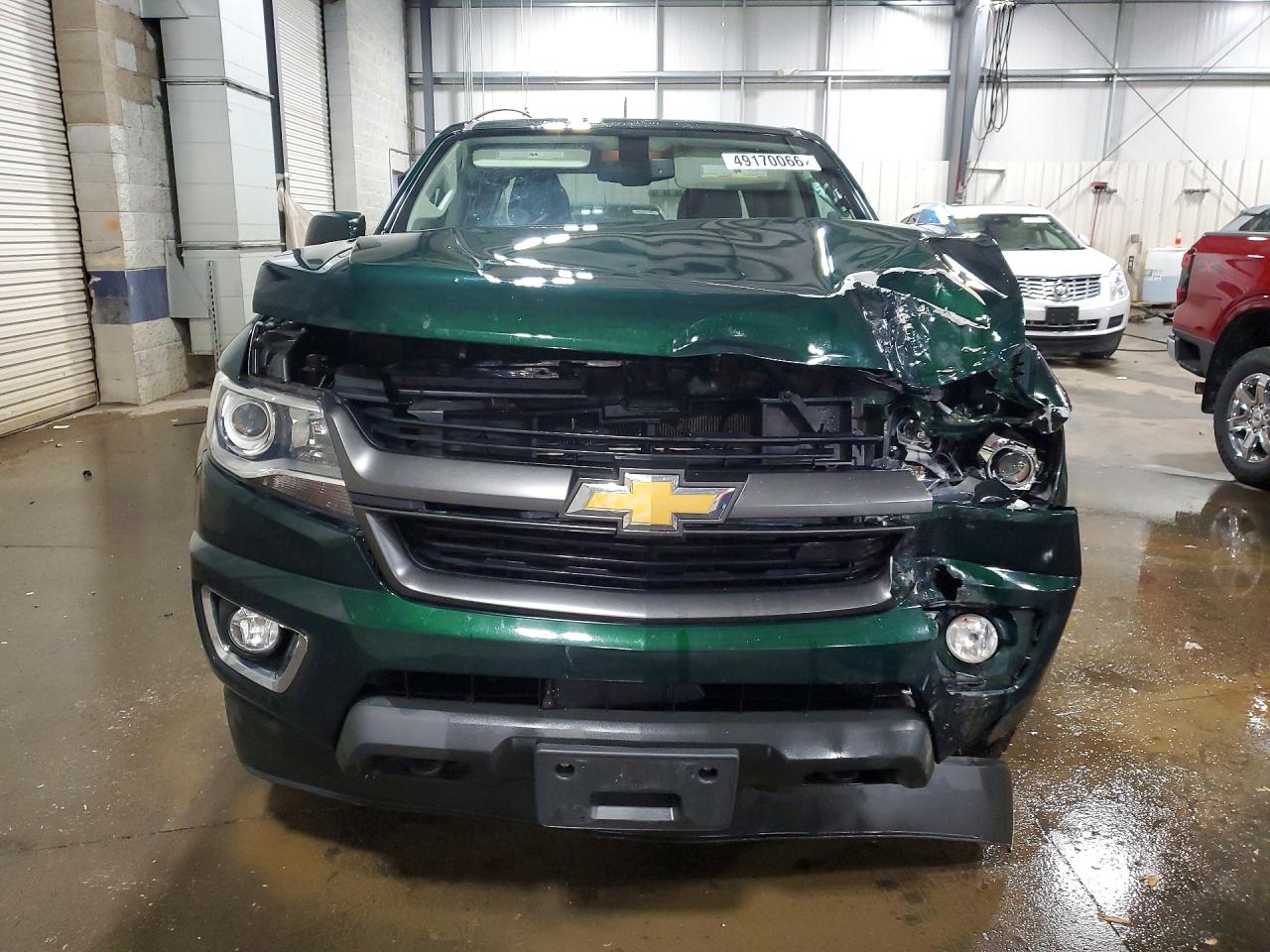2015 Chevrolet Colorado Z71 Green vin: 1GCGTCE35F1133432