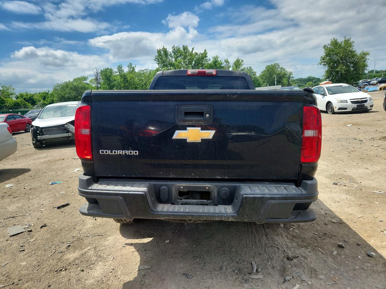 2015 Chevrolet Colorado Z71 Black vin: 1GCGTCE35F1157942