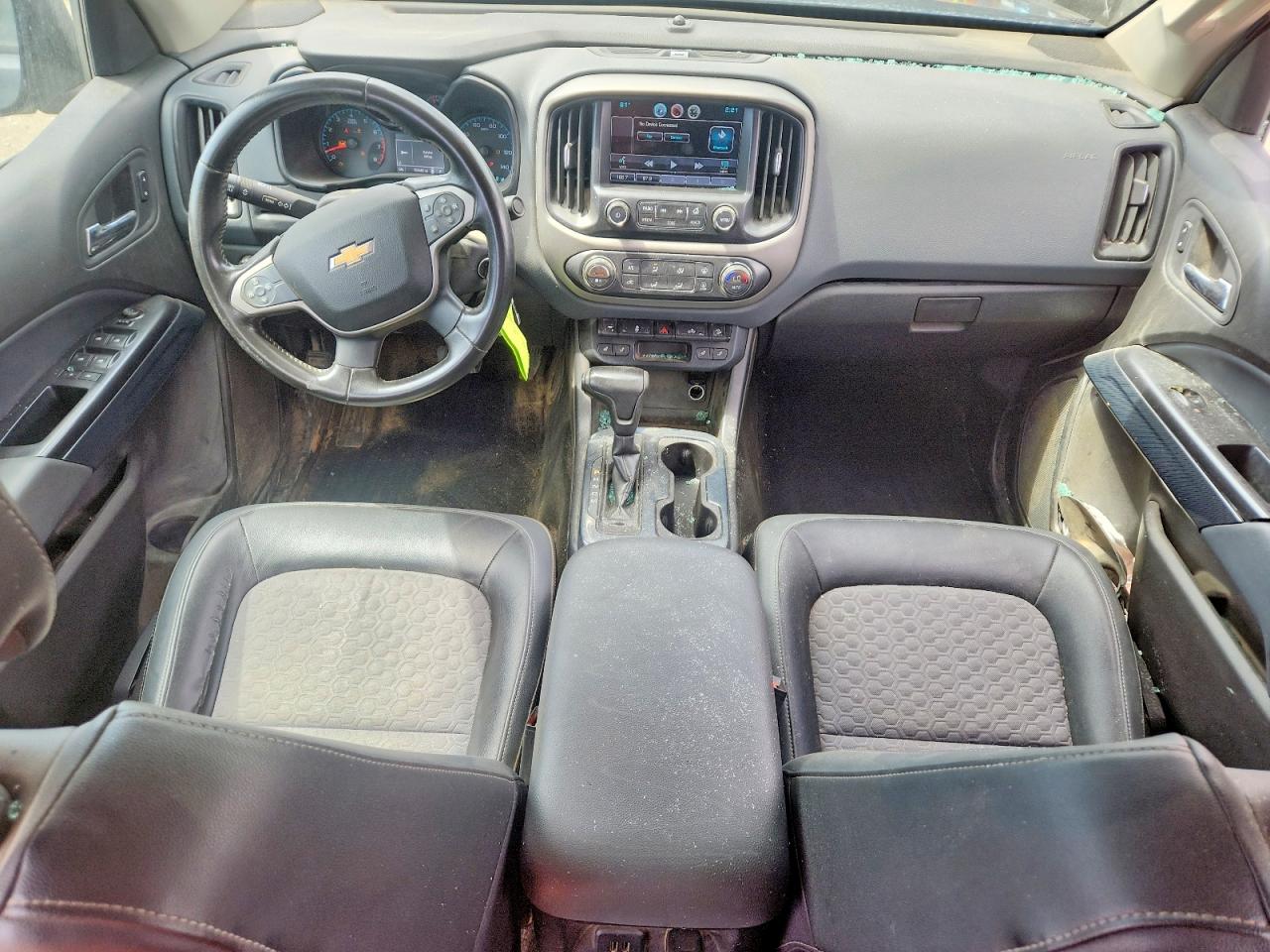 2015 Chevrolet Colorado Z71 Black vin: 1GCGTCE35F1157942