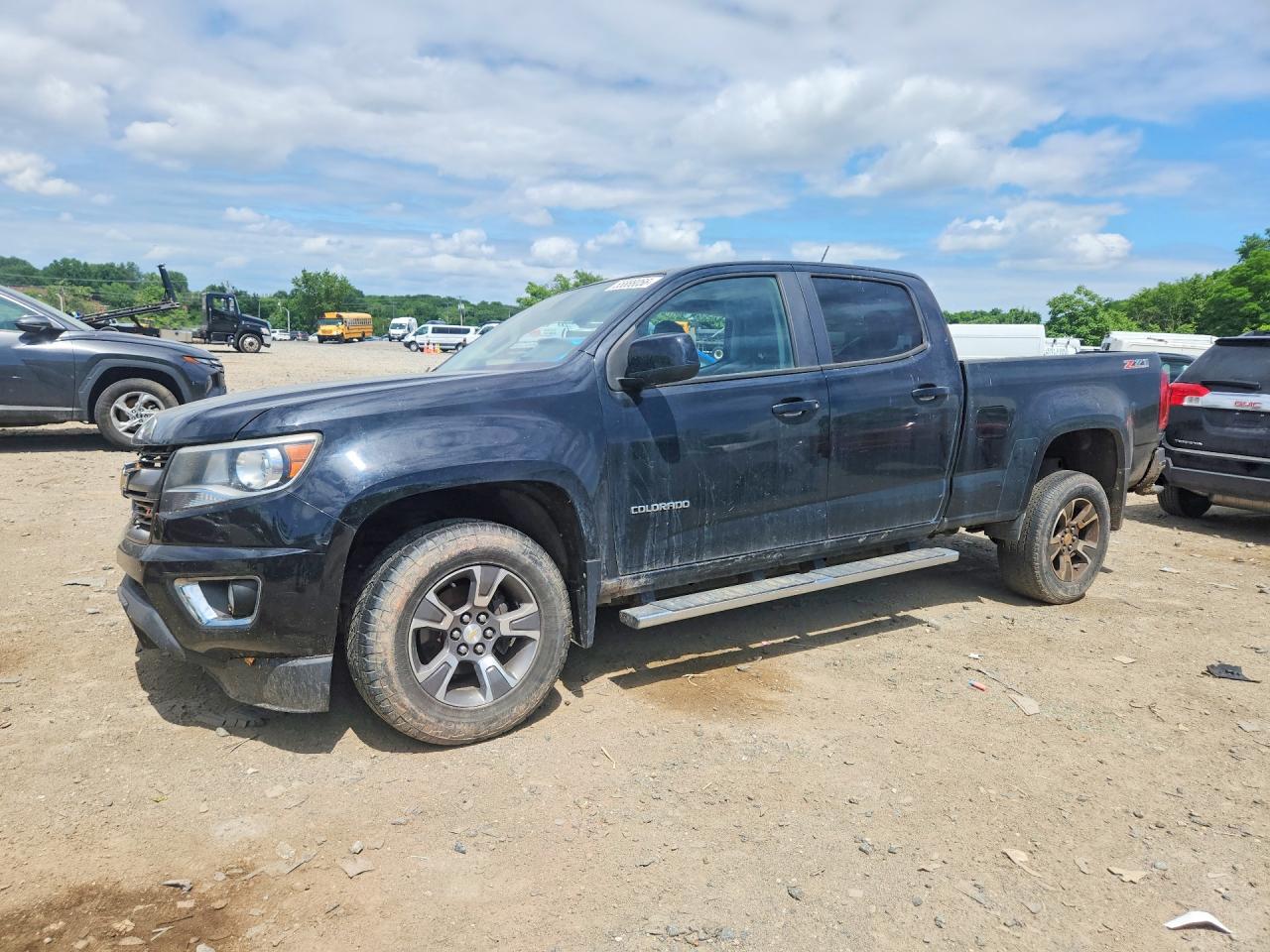2015 Chevrolet Colorado Z71 Black vin: 1GCGTCE35F1157942