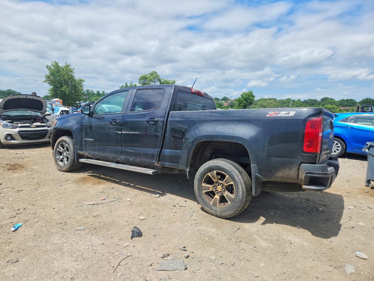2015 Chevrolet Colorado Z71 Black vin: 1GCGTCE35F1157942