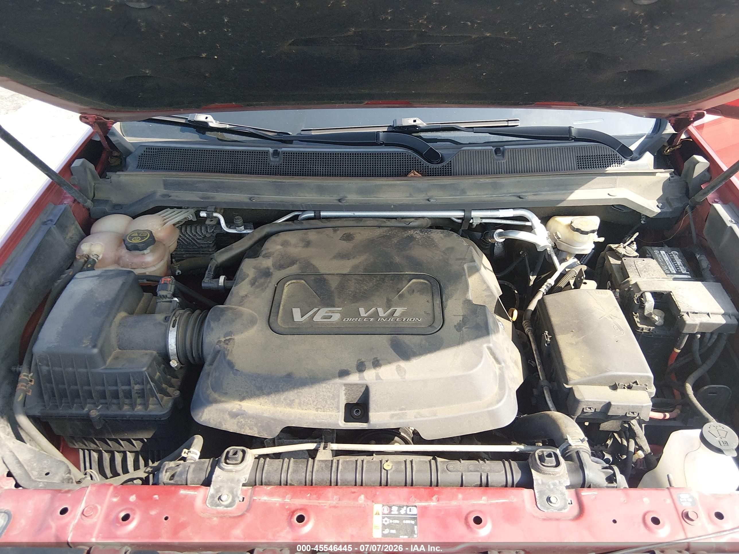 2015 Chevrolet Colorado Z71 Red vin: 1GCGTCE35F1214186