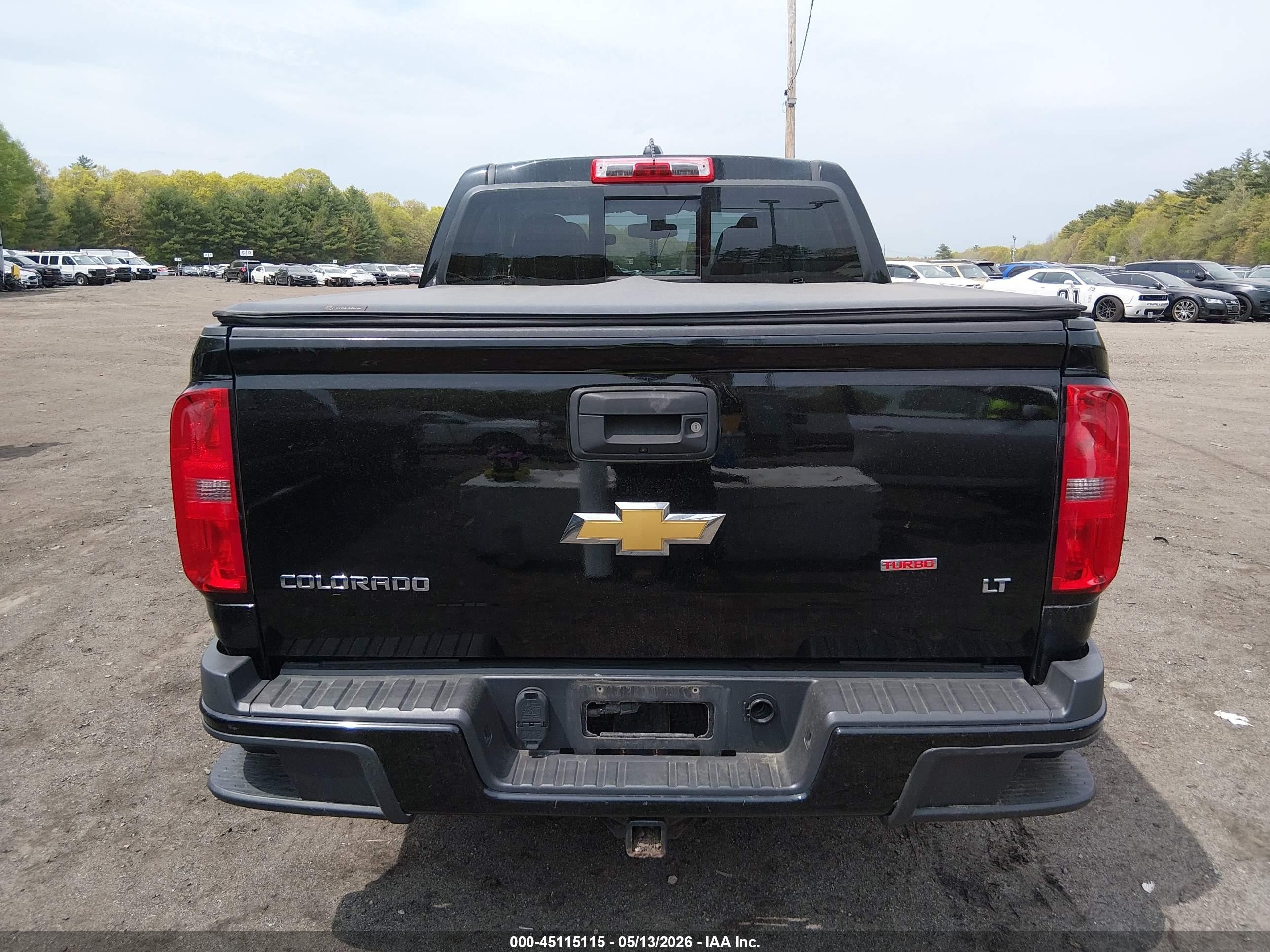 2016 Chevrolet Colorado Lt Black vin: 1GCGTCE35G1348326