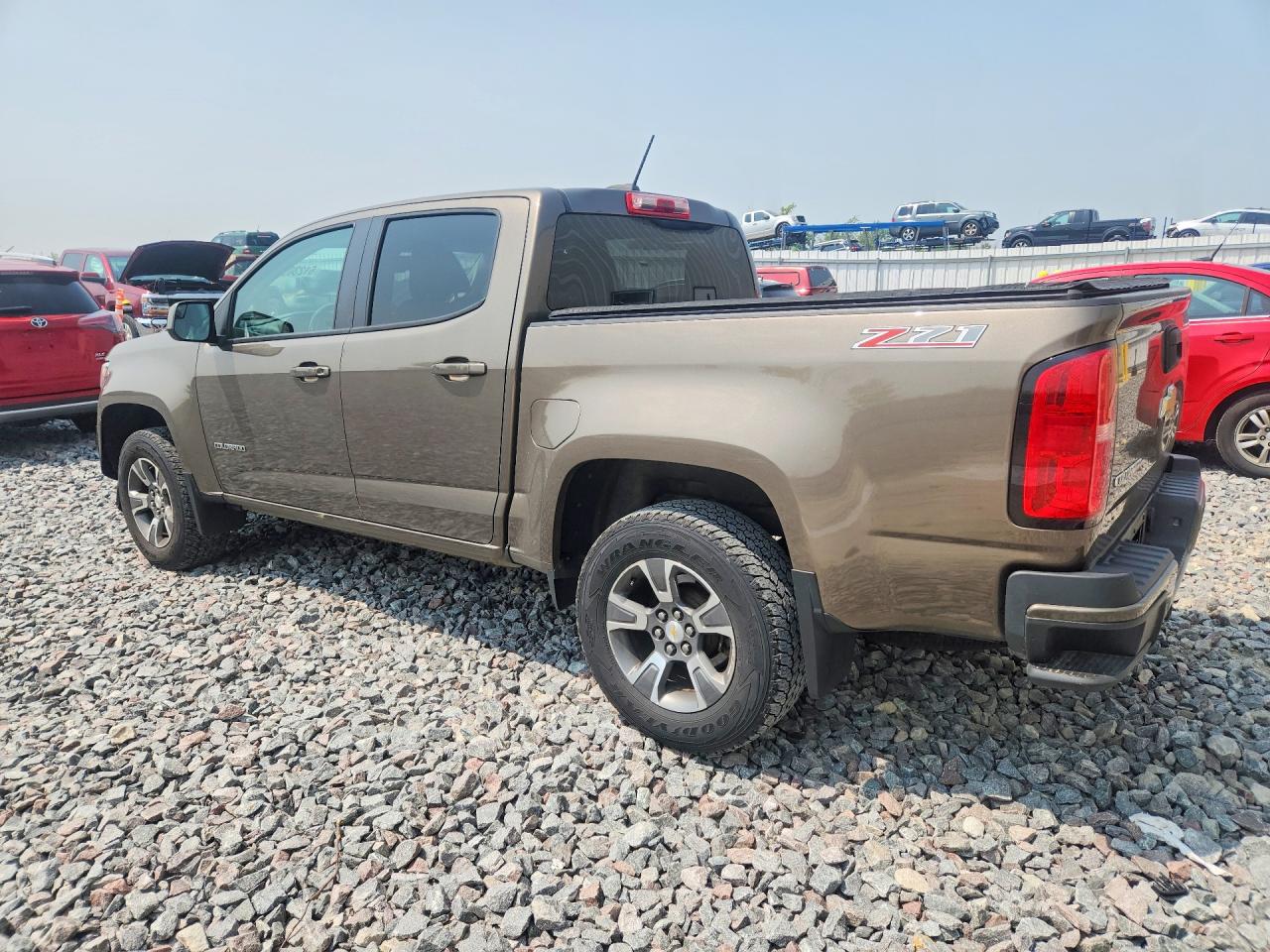 2015 Chevrolet Colorado Z71 Brown vin: 1GCGTCE36F1182641