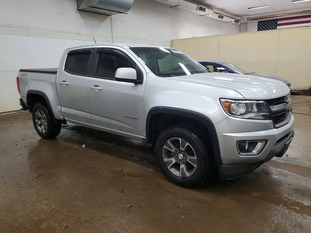 2015 Chevrolet Colorado Z71 Silver vin: 1GCGTCE36F1235211