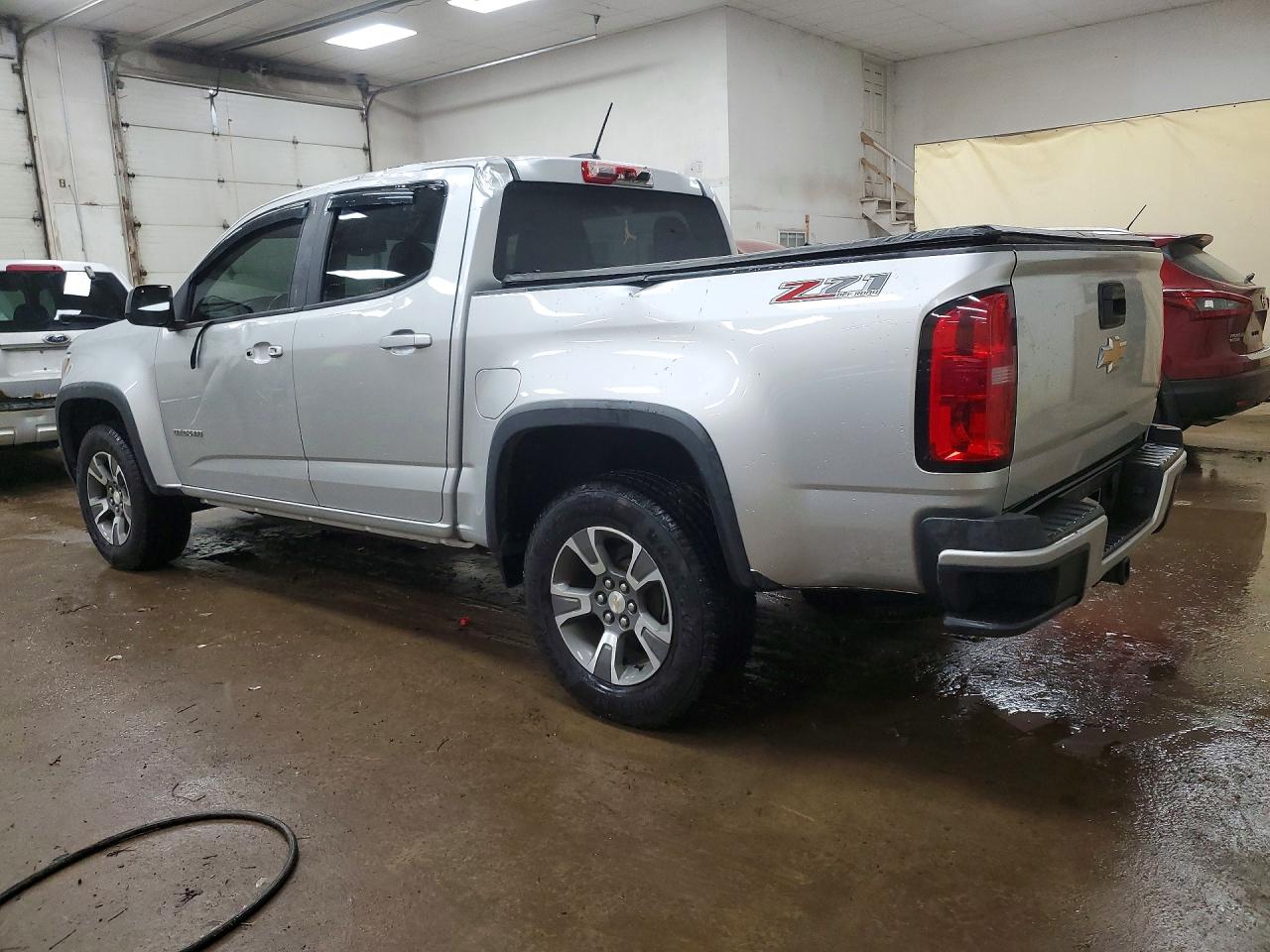 2015 Chevrolet Colorado Z71 Silver vin: 1GCGTCE36F1235211