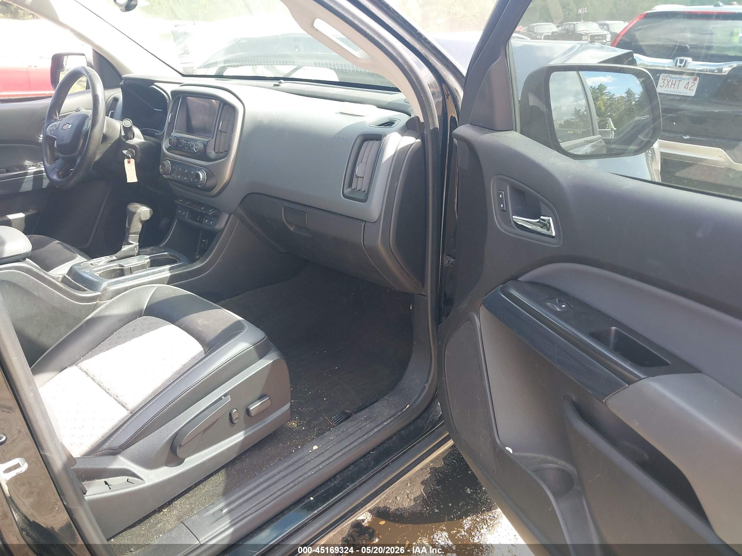 2015 Chevrolet Colorado Z71 Black vin: 1GCGTCE36F1243938