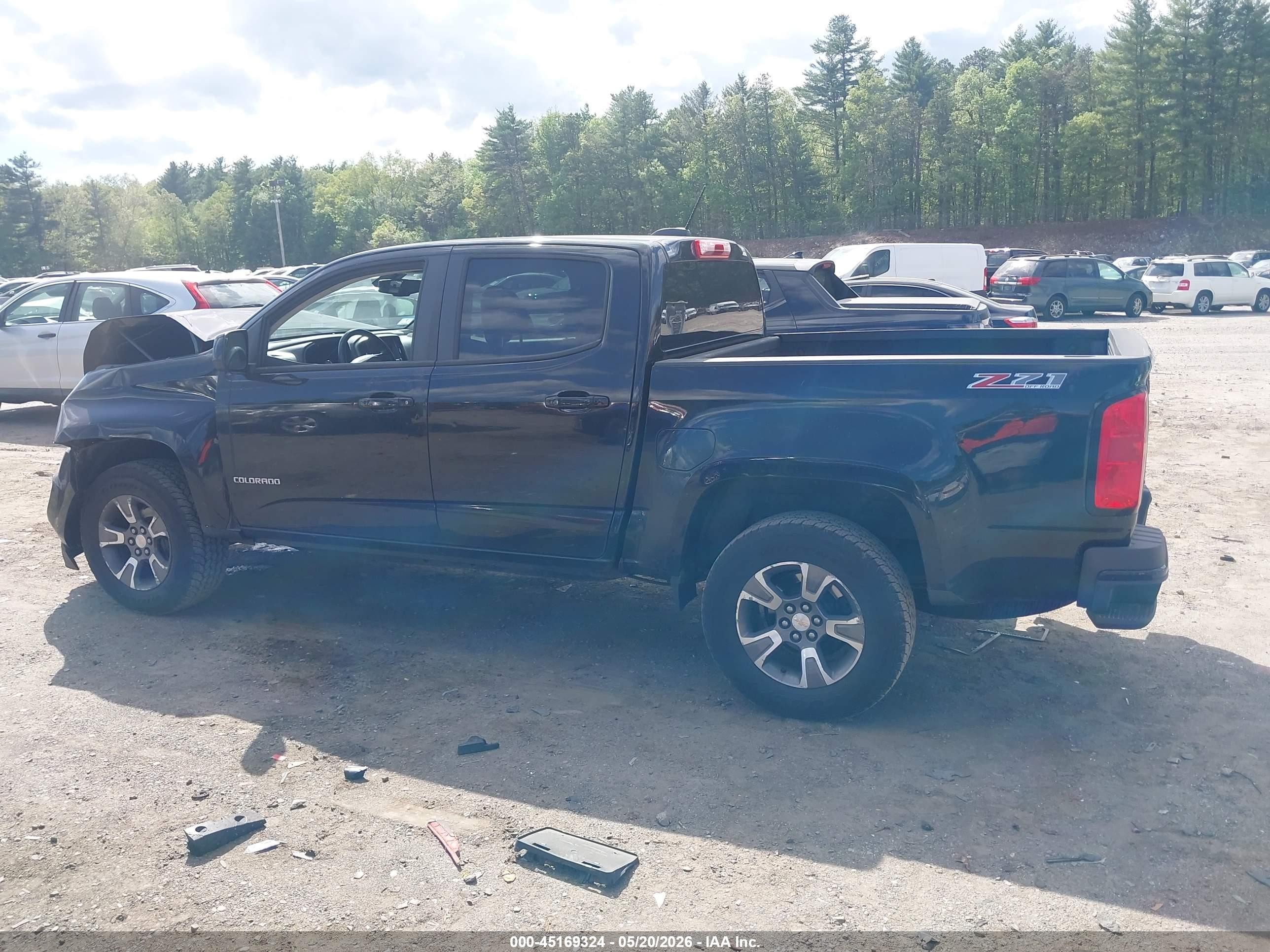 2015 Chevrolet Colorado Z71 Black vin: 1GCGTCE36F1243938
