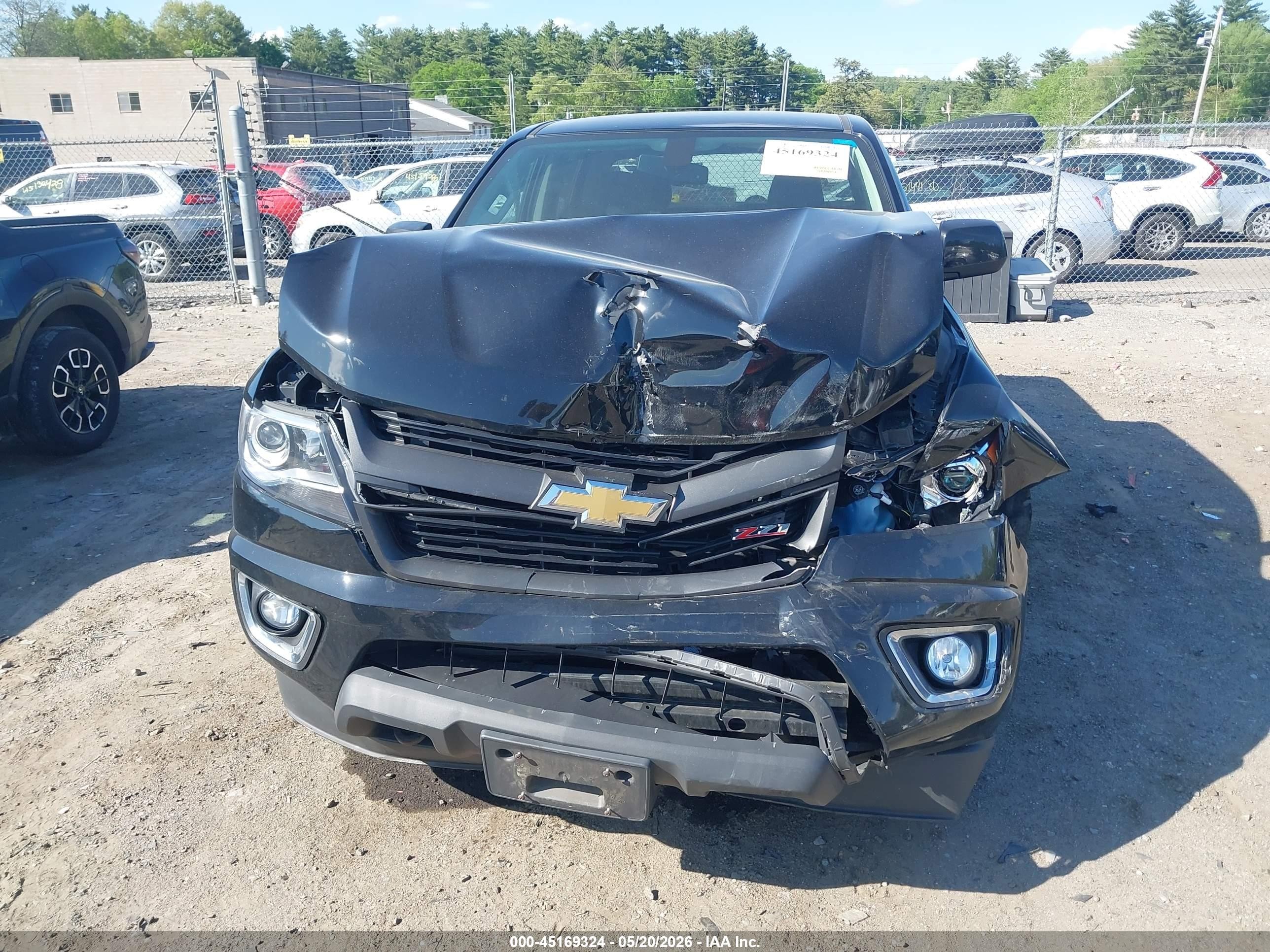 2015 Chevrolet Colorado Z71 Black vin: 1GCGTCE36F1243938