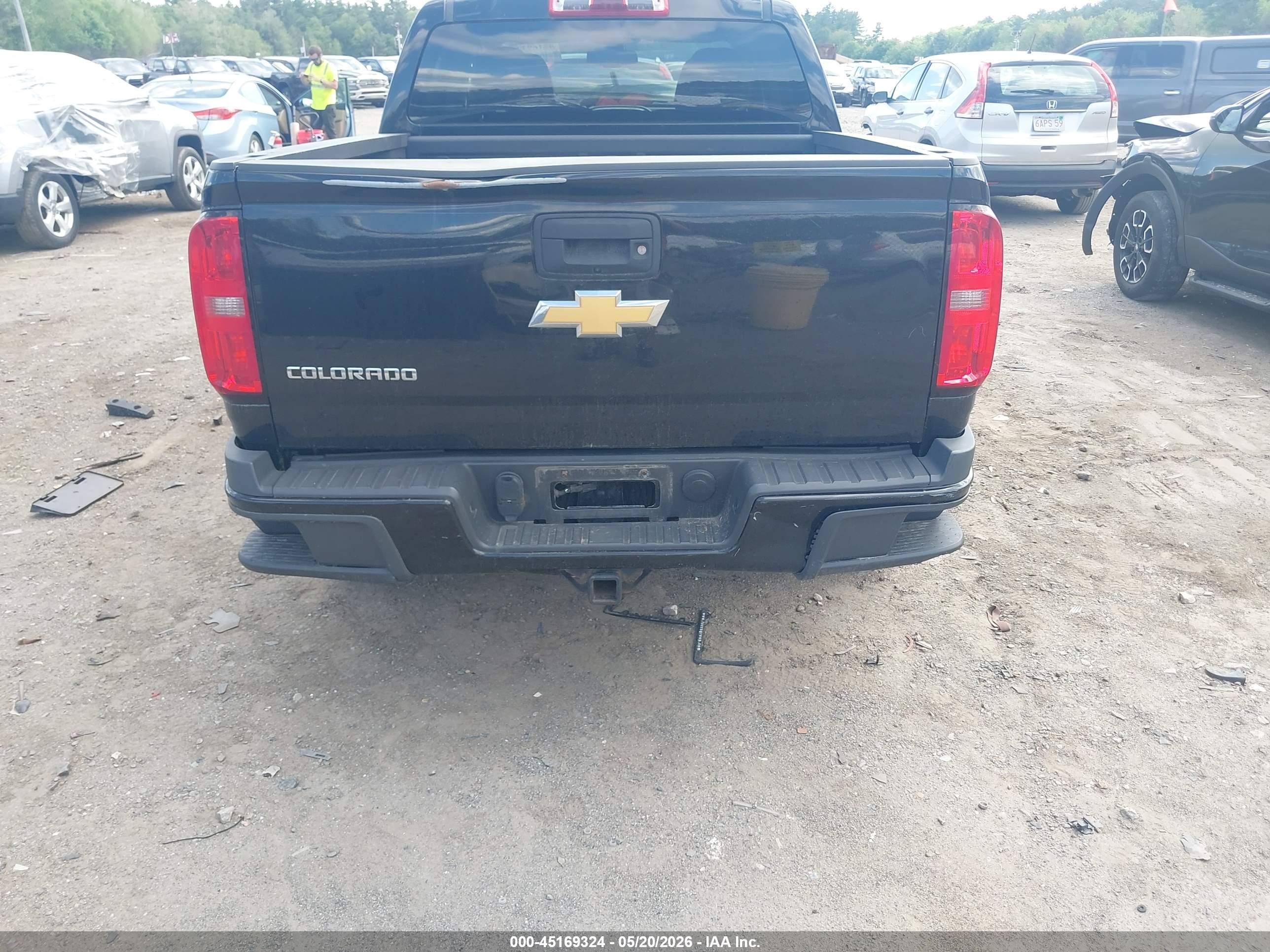 2015 Chevrolet Colorado Z71 Black vin: 1GCGTCE36F1243938
