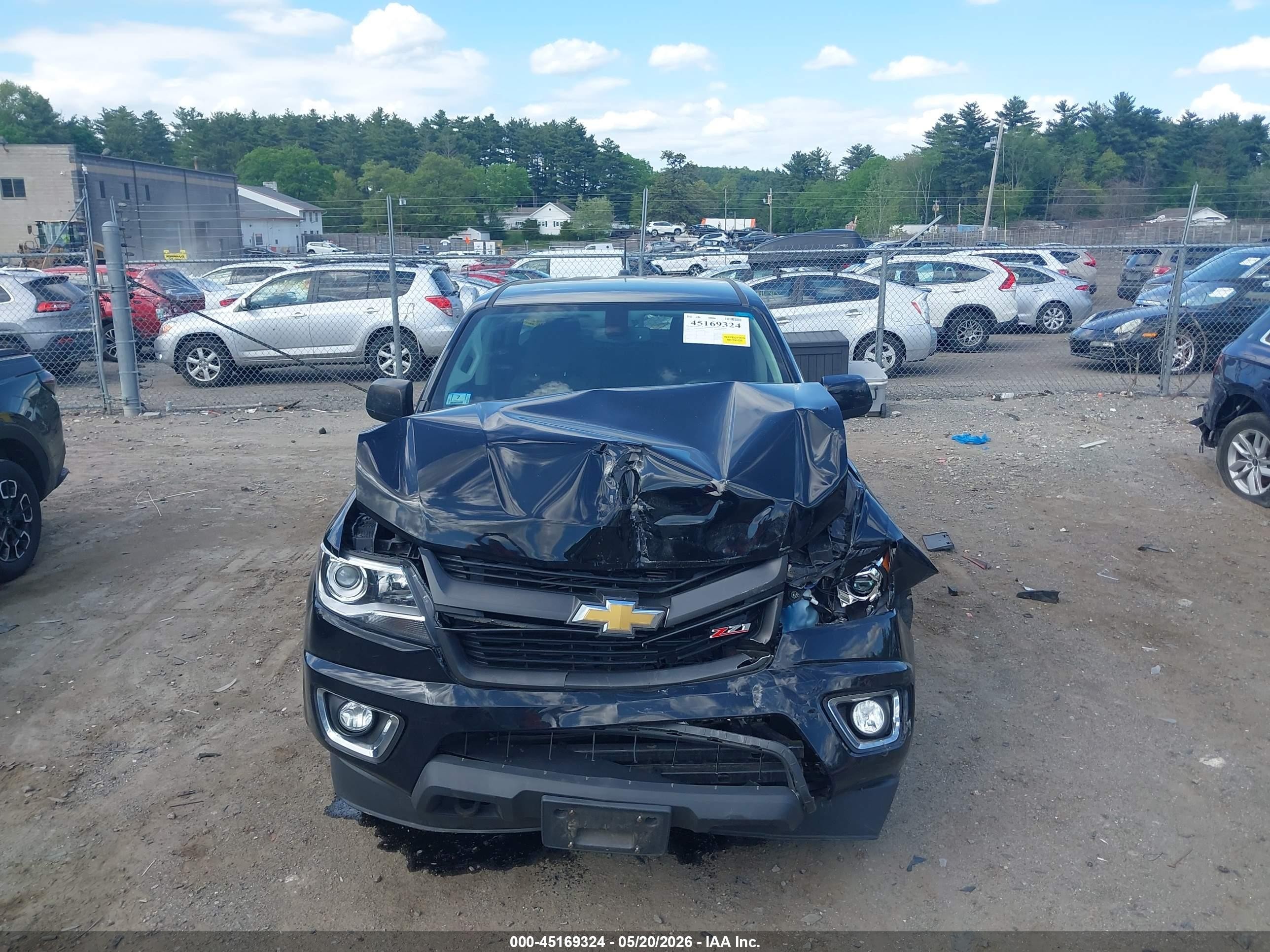 2015 Chevrolet Colorado Z71 Black vin: 1GCGTCE36F1243938