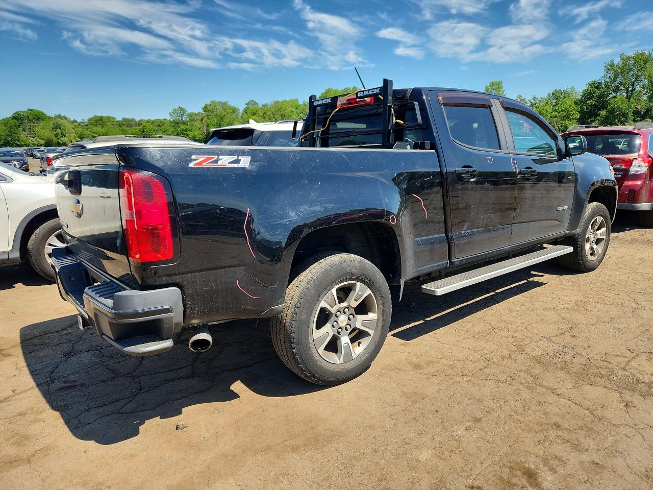 2015 Chevrolet Colorado Z71 Синий vin: 1GCGTCE37F1149258