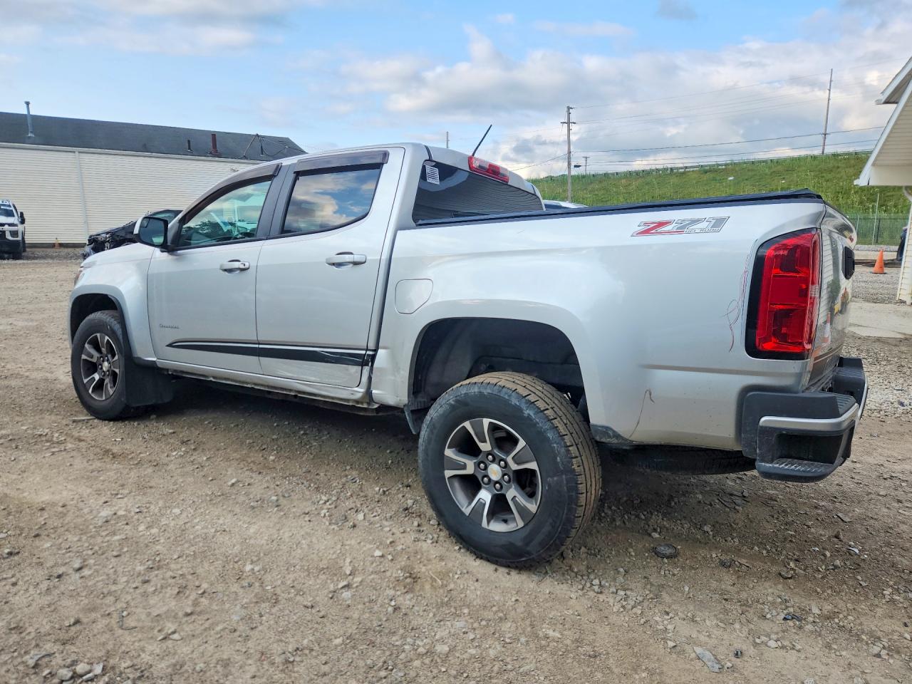 2015 Chevrolet Colorado Z71 Silver vin: 1GCGTCE37F1185225