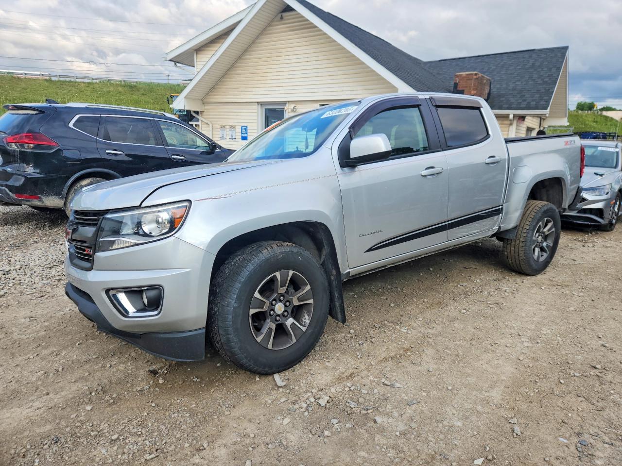 2015 Chevrolet Colorado Z71 Silver vin: 1GCGTCE37F1185225