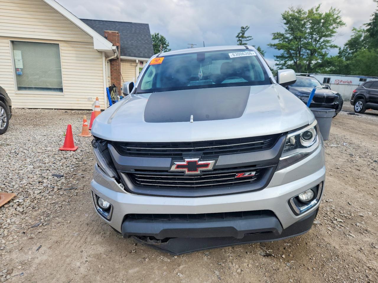 2015 Chevrolet Colorado Z71 Silver vin: 1GCGTCE37F1185225