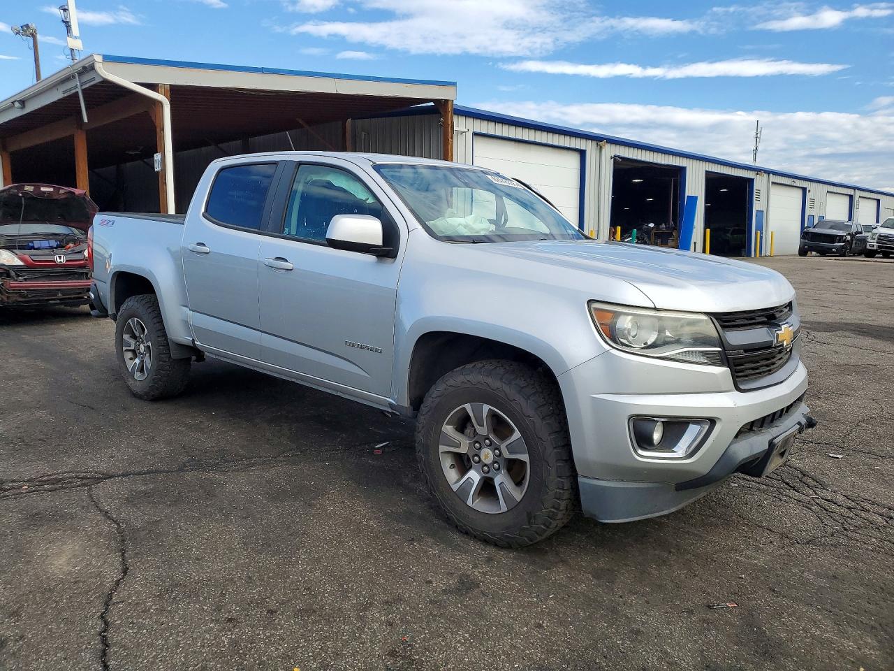 2015 Chevrolet Colorado Z71 Серебряный vin: 1GCGTCE37F1251904
