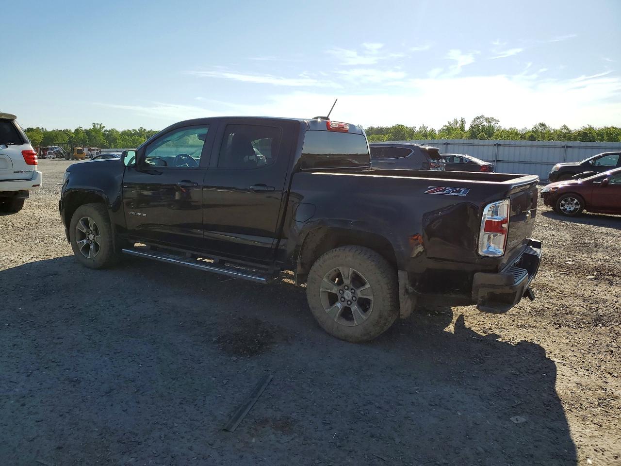 2015 Chevrolet Colorado Z71 Black vin: 1GCGTCE38F1184228