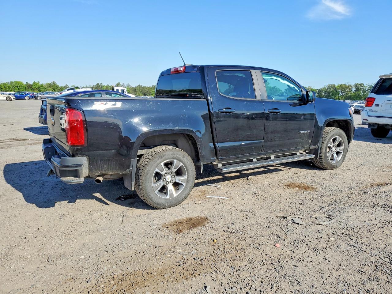 2015 Chevrolet Colorado Z71 Black vin: 1GCGTCE38F1184228