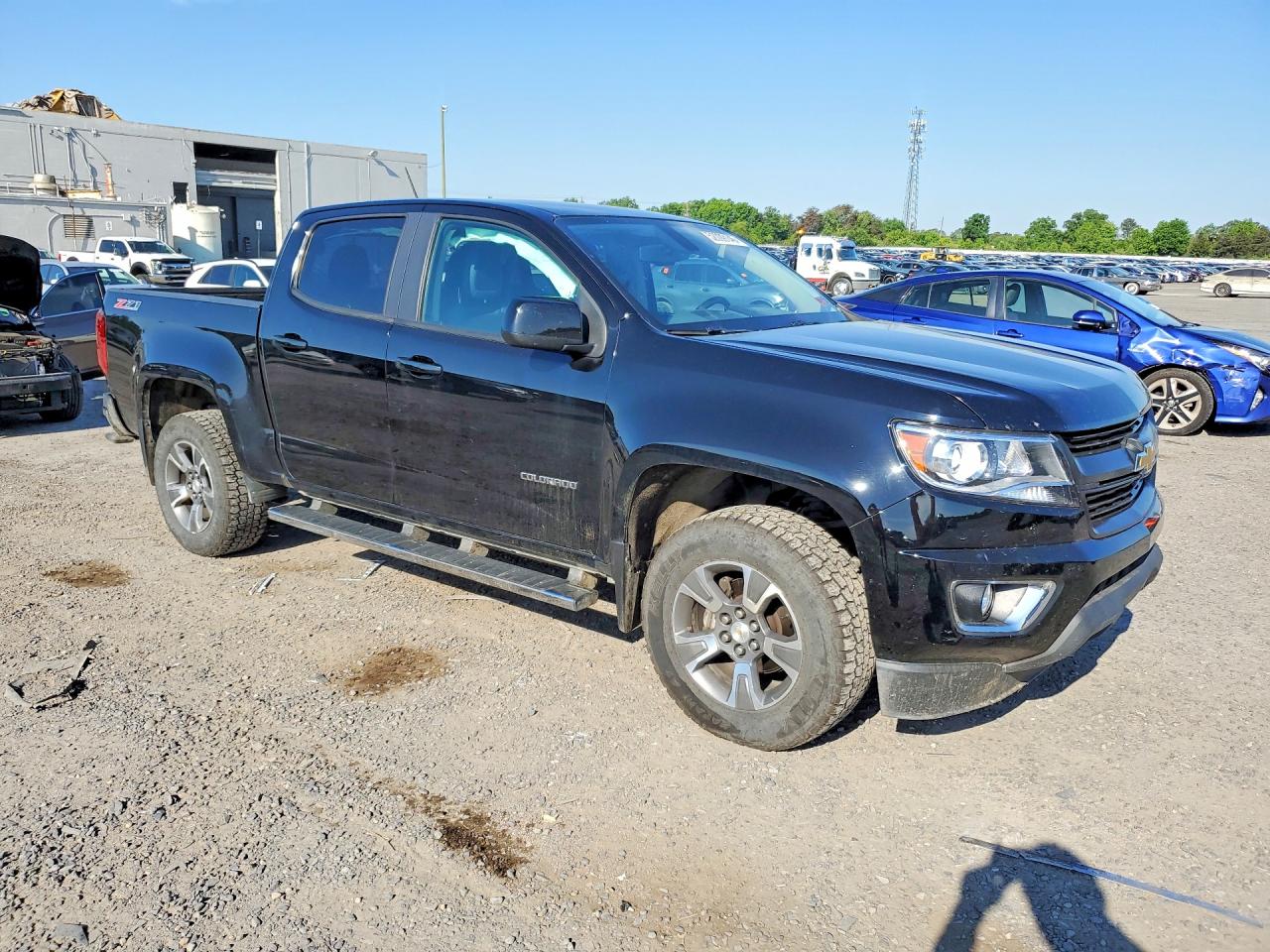 2015 Chevrolet Colorado Z71 Black vin: 1GCGTCE38F1184228
