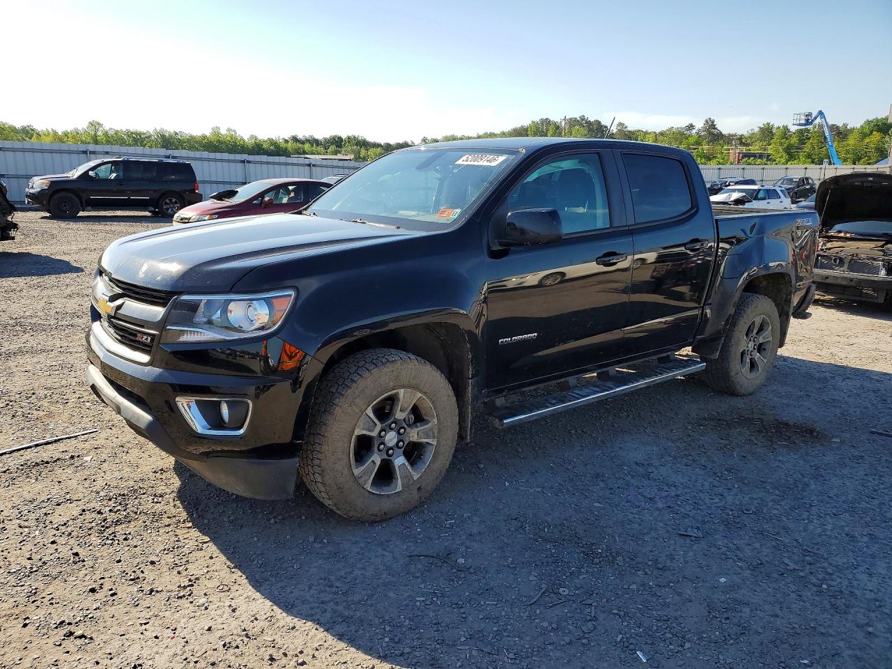 2015 Chevrolet Colorado Z71 Black vin: 1GCGTCE38F1184228