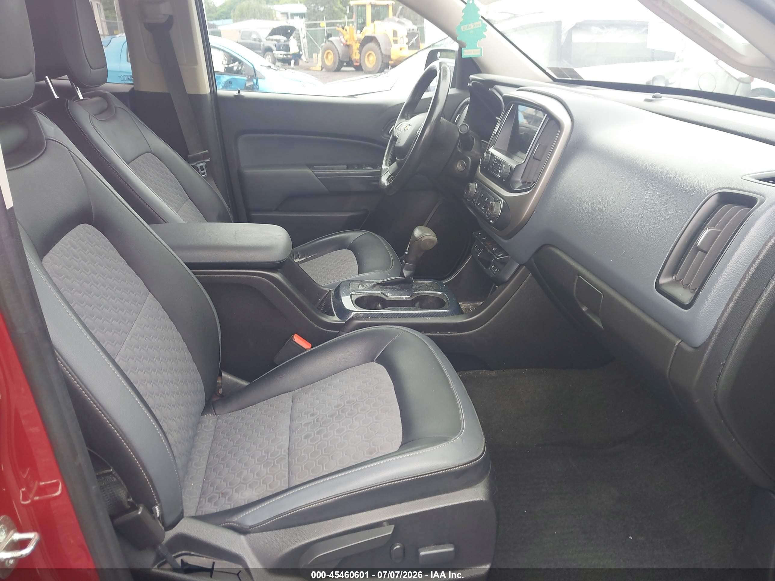 2015 Chevrolet Colorado Z71 Red vin: 1GCGTCE38F1211542