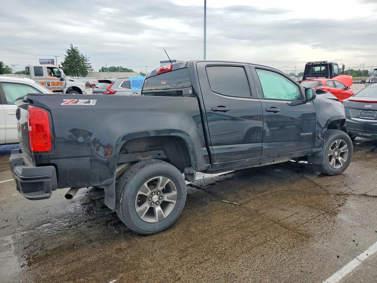2015 Chevrolet Colorado Z71 Black vin: 1GCGTCE38F1213744