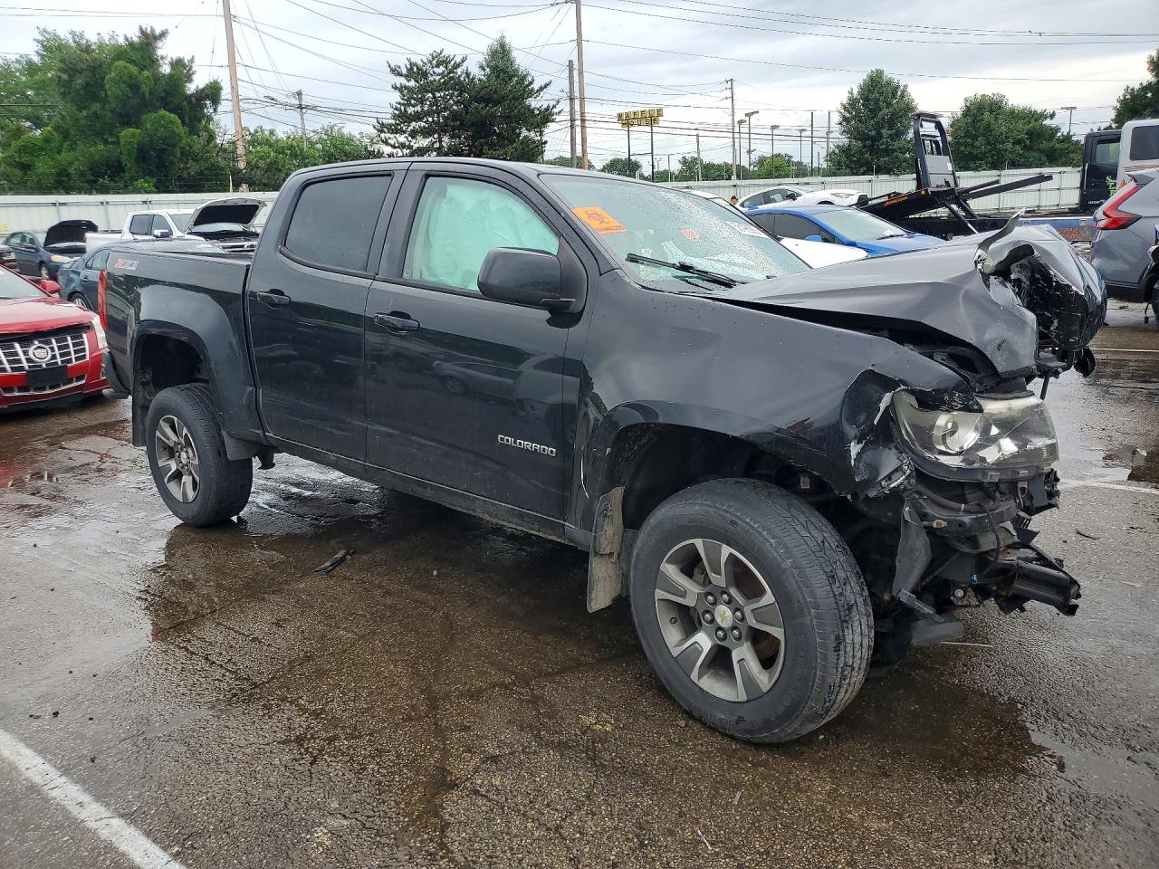 2015 Chevrolet Colorado Z71 Black vin: 1GCGTCE38F1213744