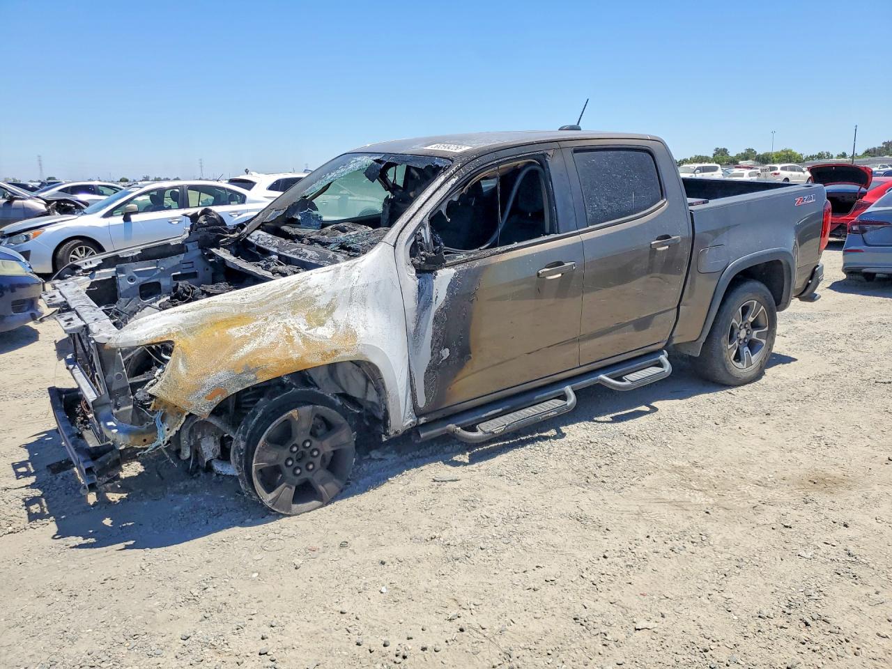 2015 Chevrolet Colorado Z71 Tan vin: 1GCGTCE39F1135250