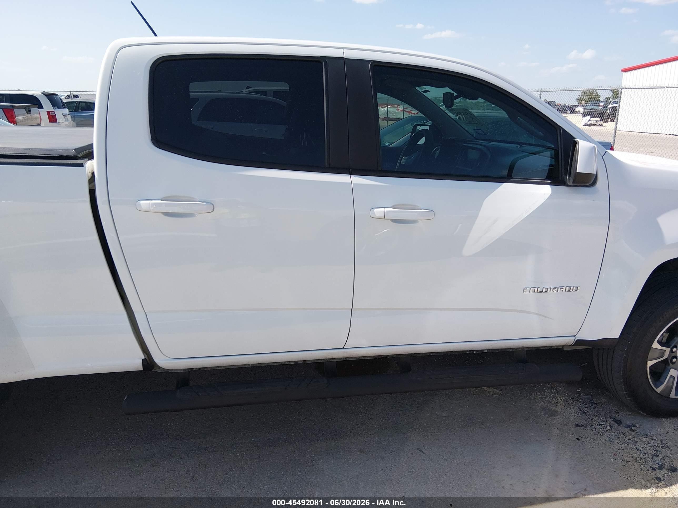 2015 Chevrolet Colorado Z71 White vin: 1GCGTCE39F1146006