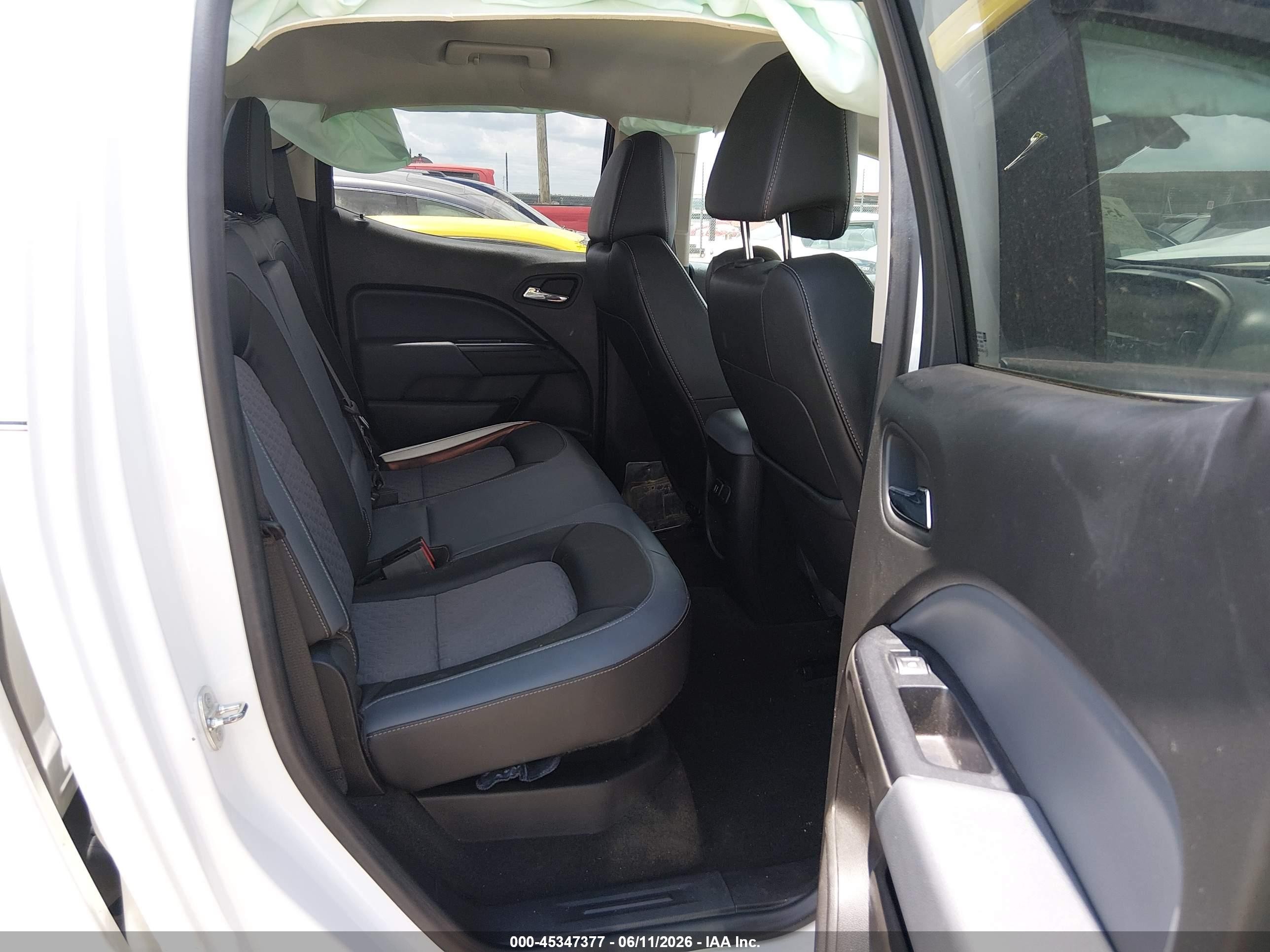 2015 Chevrolet Colorado 4wd Z71 White vin: 1GCGTCE39F1177482