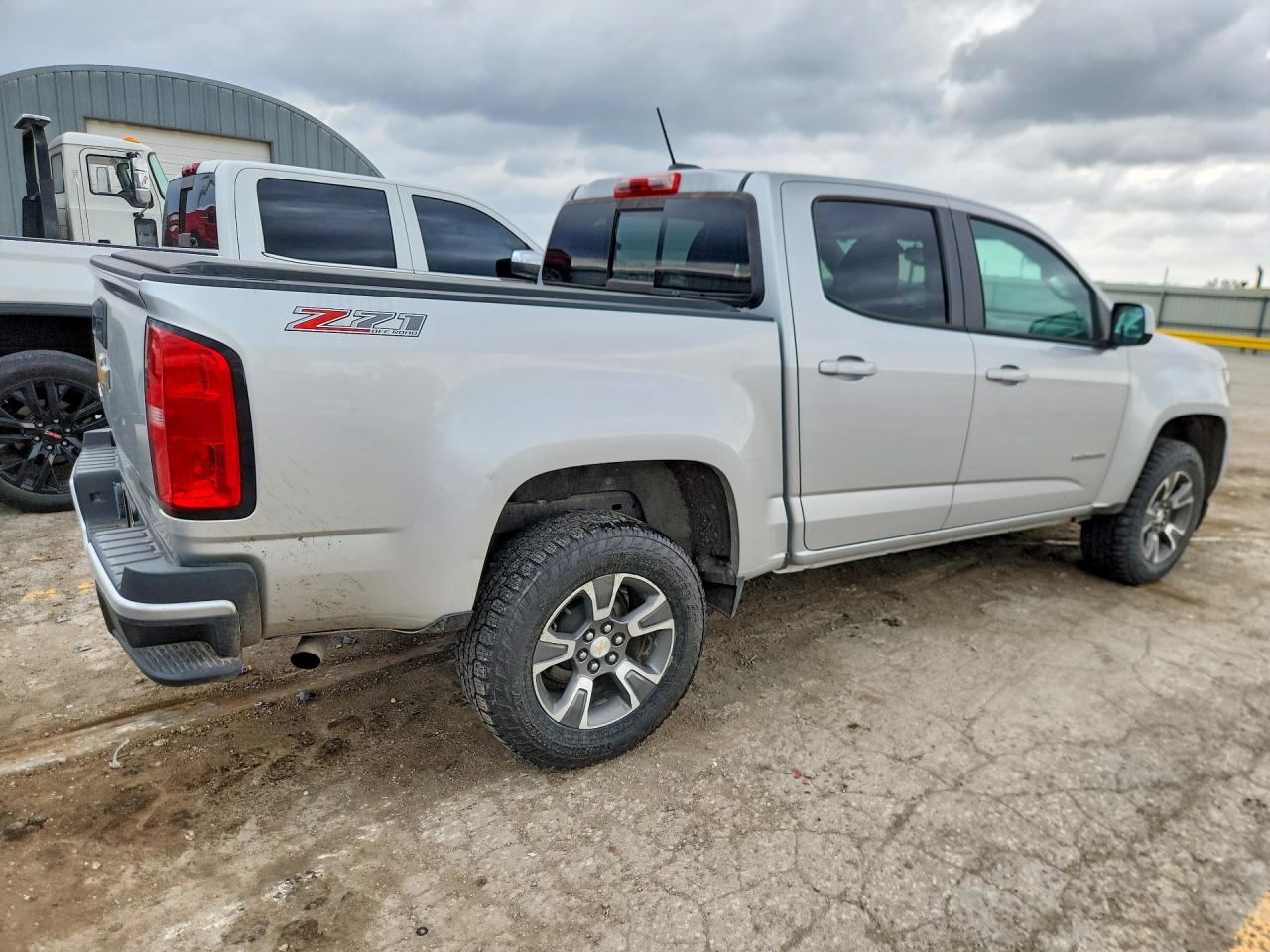 2015 Chevrolet Colorado Z71 Silver vin: 1GCGTCE39F1269613