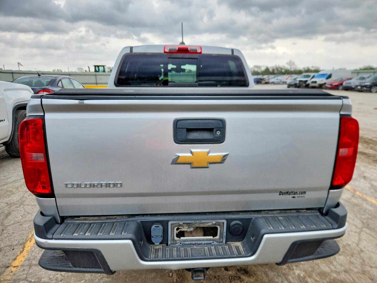 2015 Chevrolet Colorado Z71 Silver vin: 1GCGTCE39F1269613