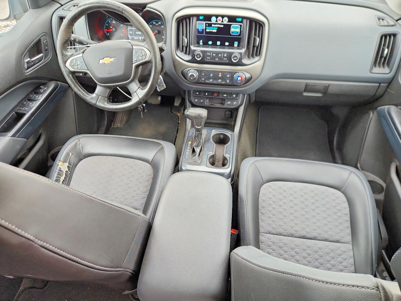 2015 Chevrolet Colorado Z71 Silver vin: 1GCGTCE39F1269613